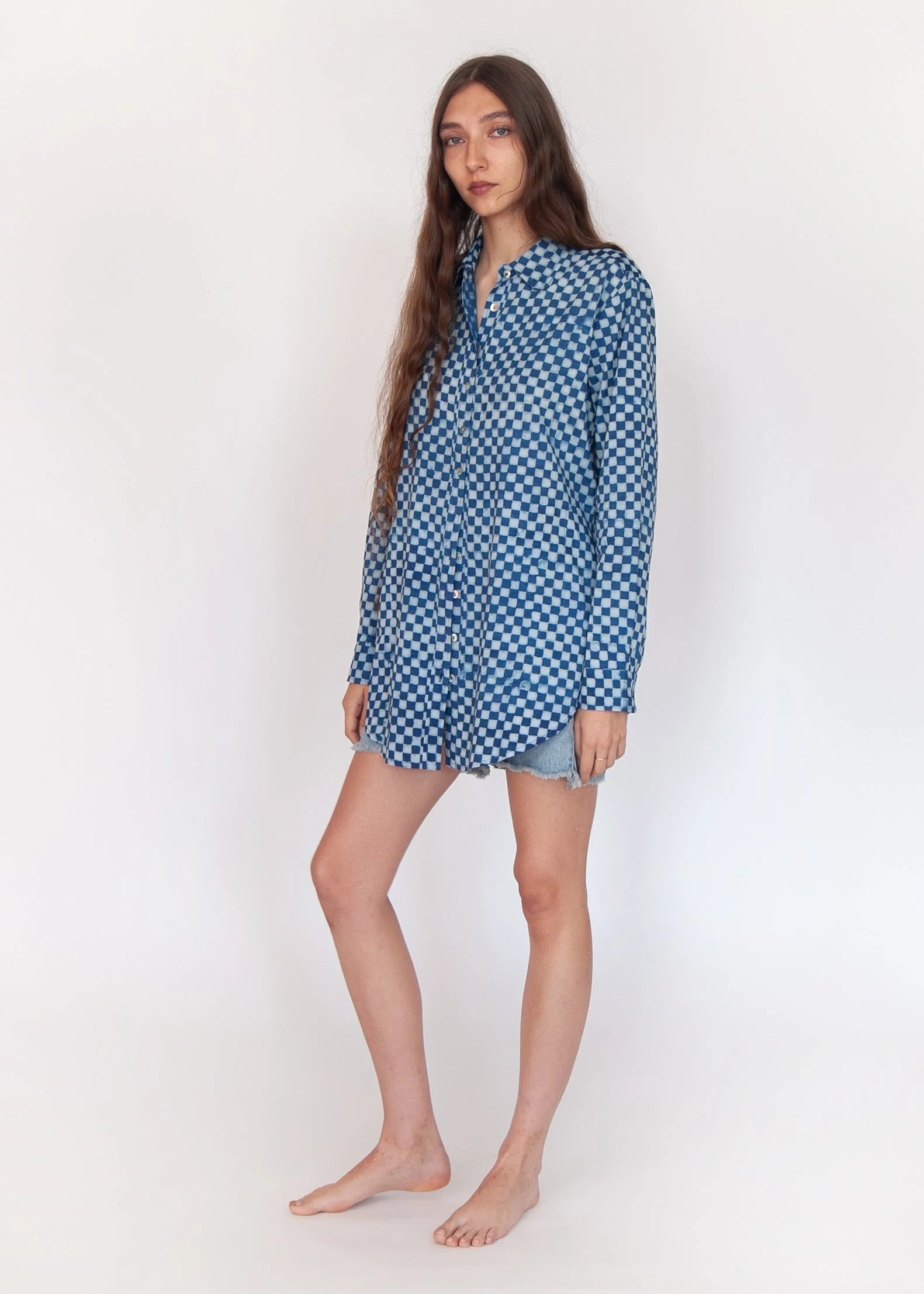 Ali Ananta Top - Natural Indigo - Image 3