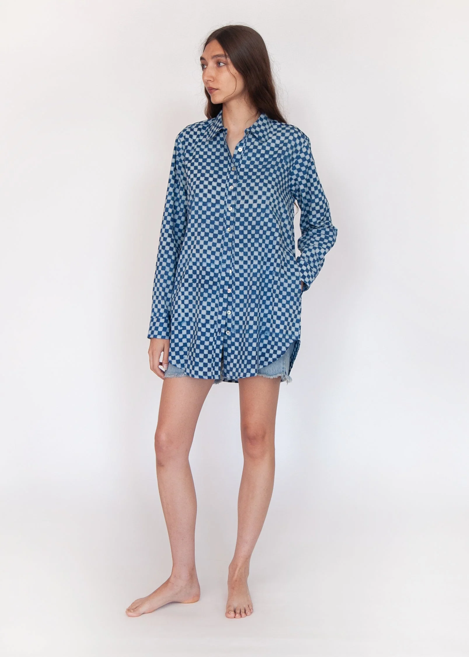 Ali Ananta Top - Natural Indigo - Image 4