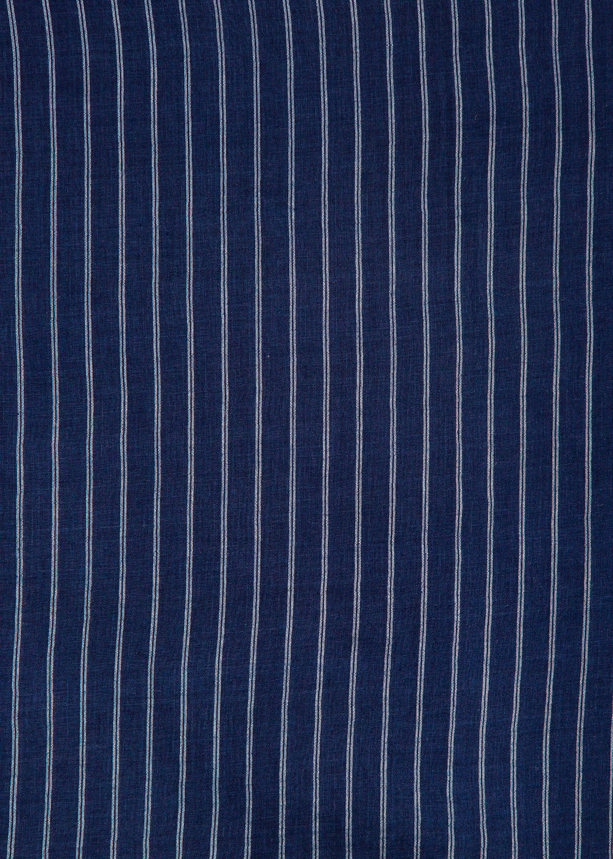 Aditi Double Stripe Dress  - Natural Indigo - Image 6