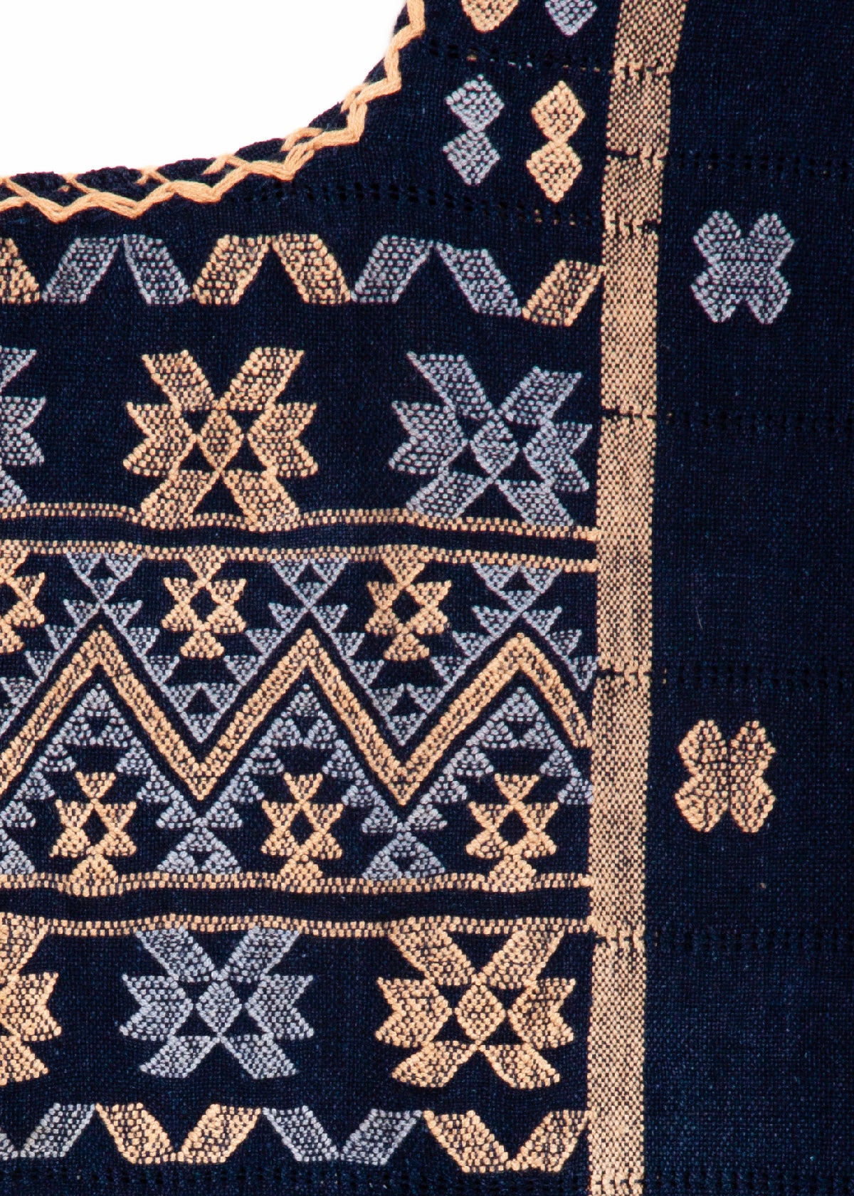 Amuzgo Top Natural Indigo #10 - Image 3