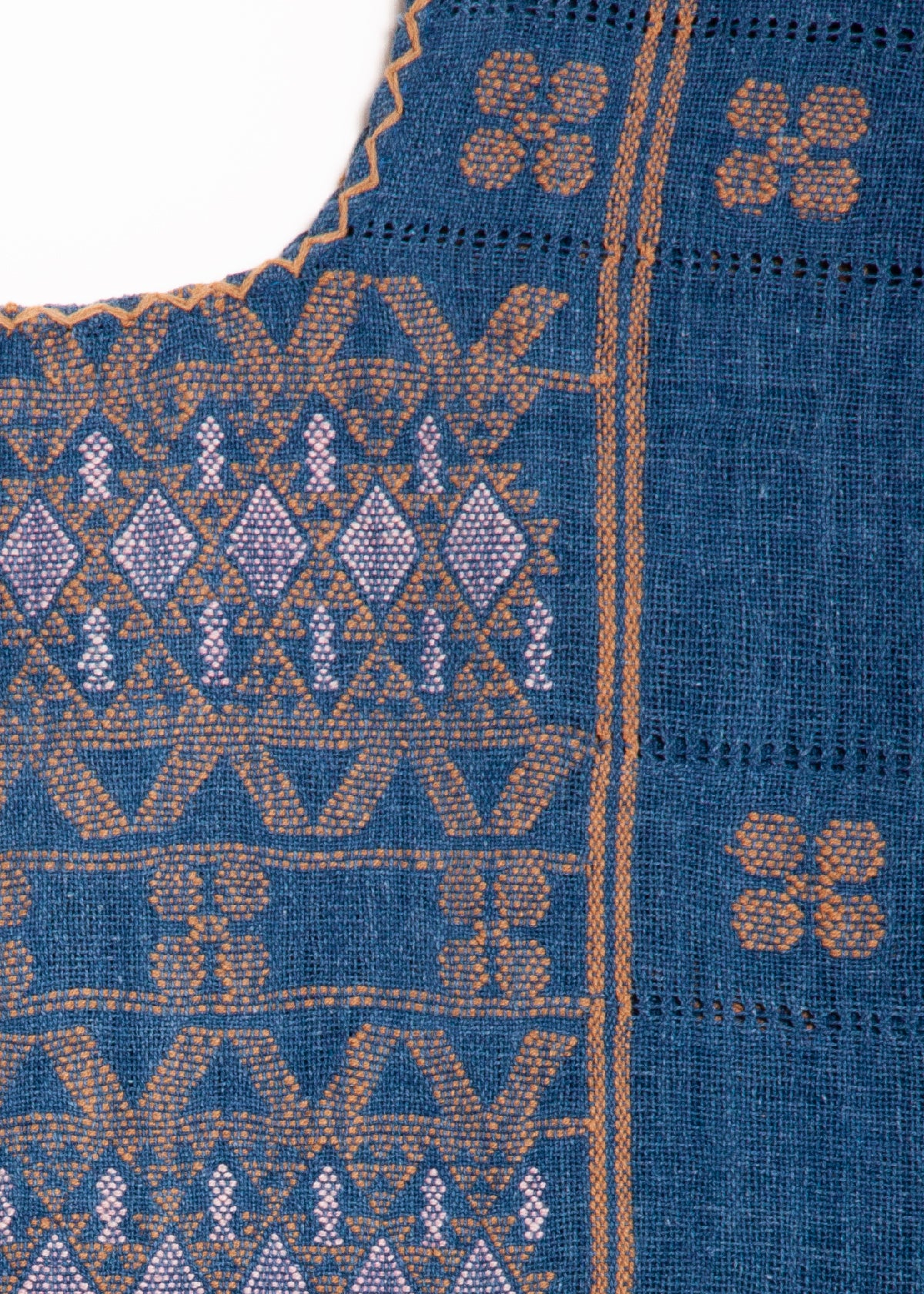Amuzgo Top Natural Indigo #14 - Image 3