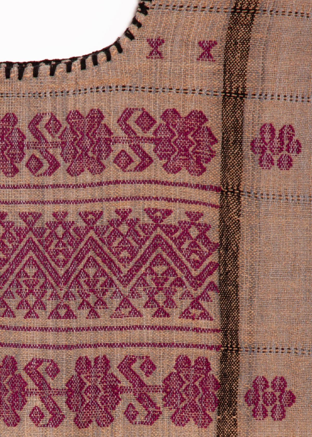 Amuzgo Top Natural Indigo #8 - Image 3