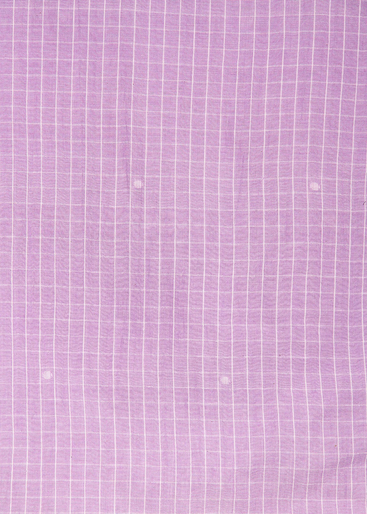 Araminta Check Jamdani Skirt - Violetta - Image 7