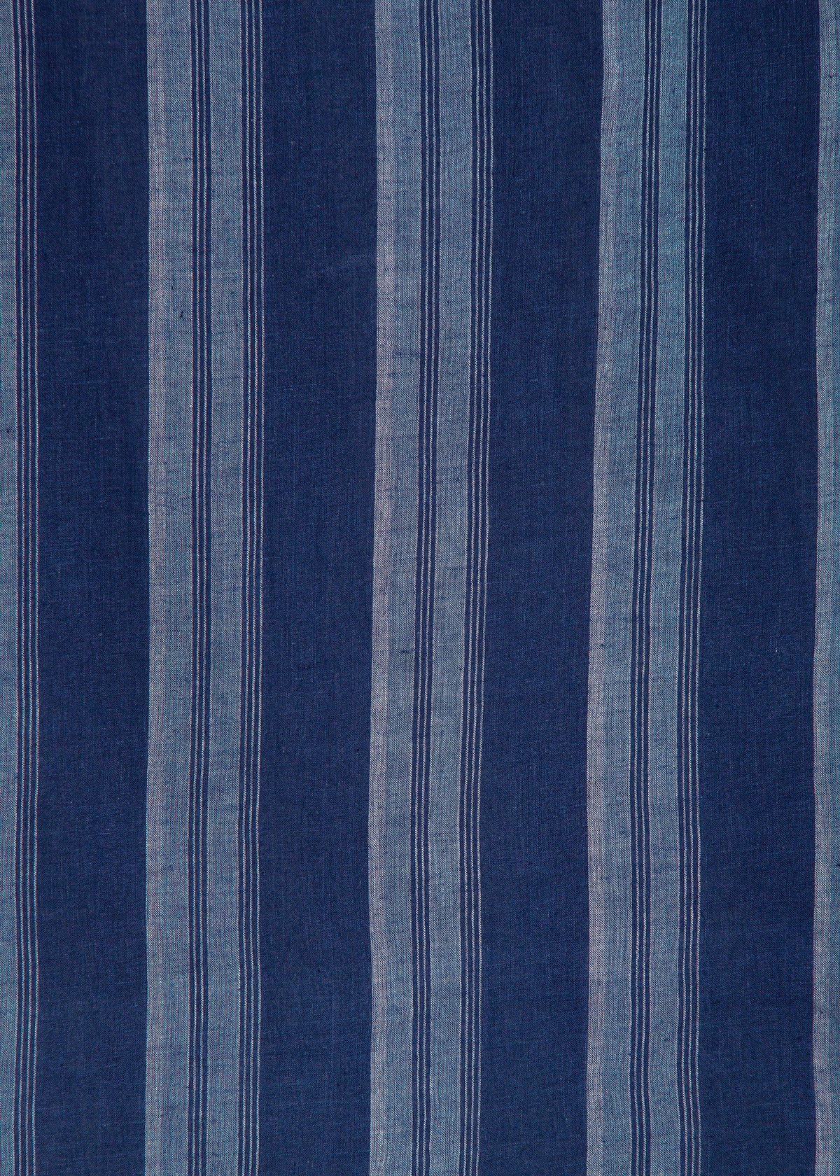 Bheeti Large Stripe Dress - Natural Indigo - Image 9