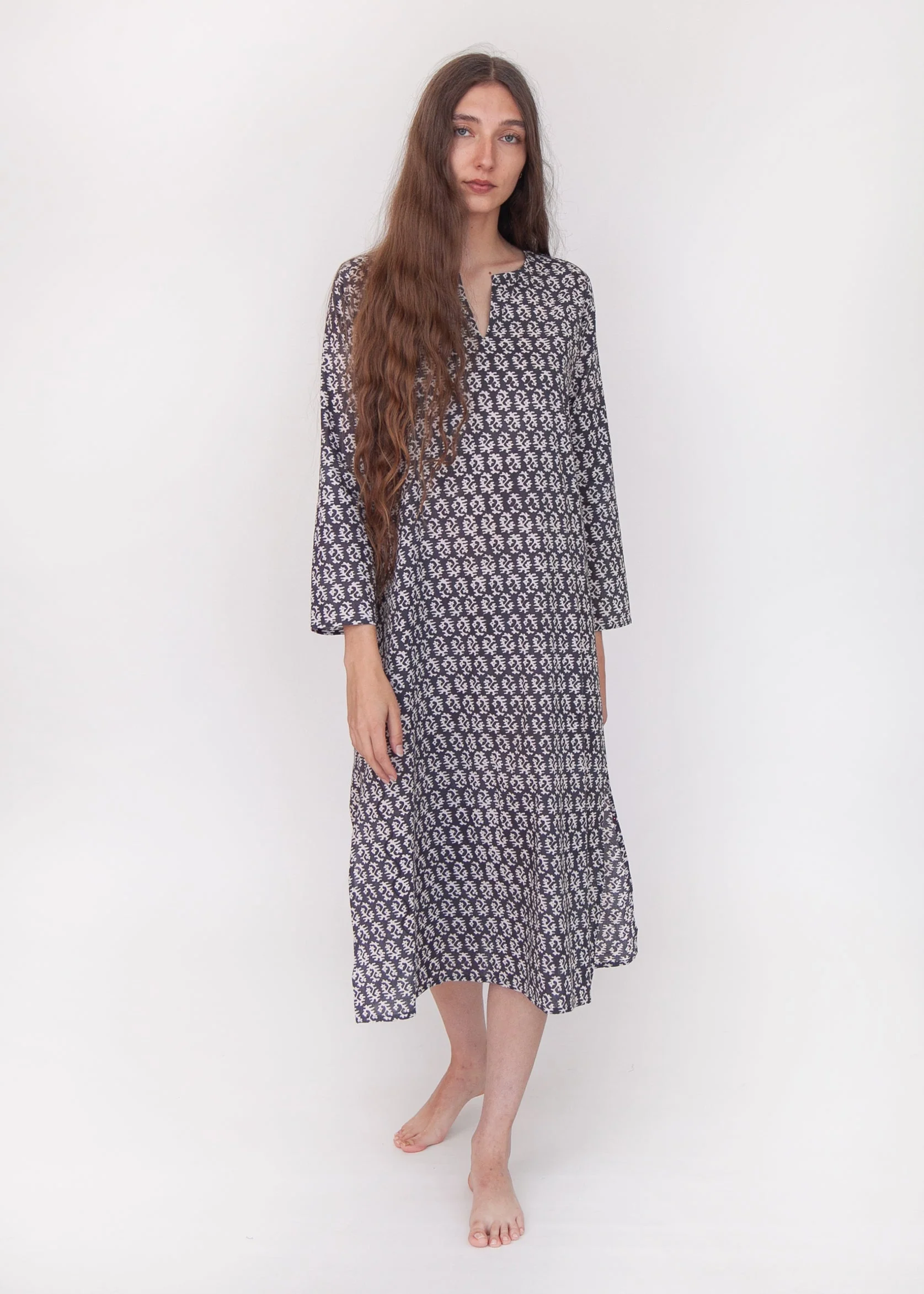 Celaya Greece Kurta - Nero