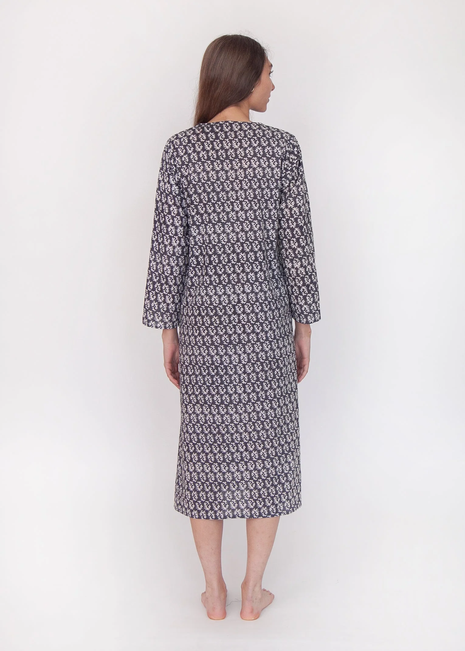 Celaya Greece Kurta - Nero - Image 4