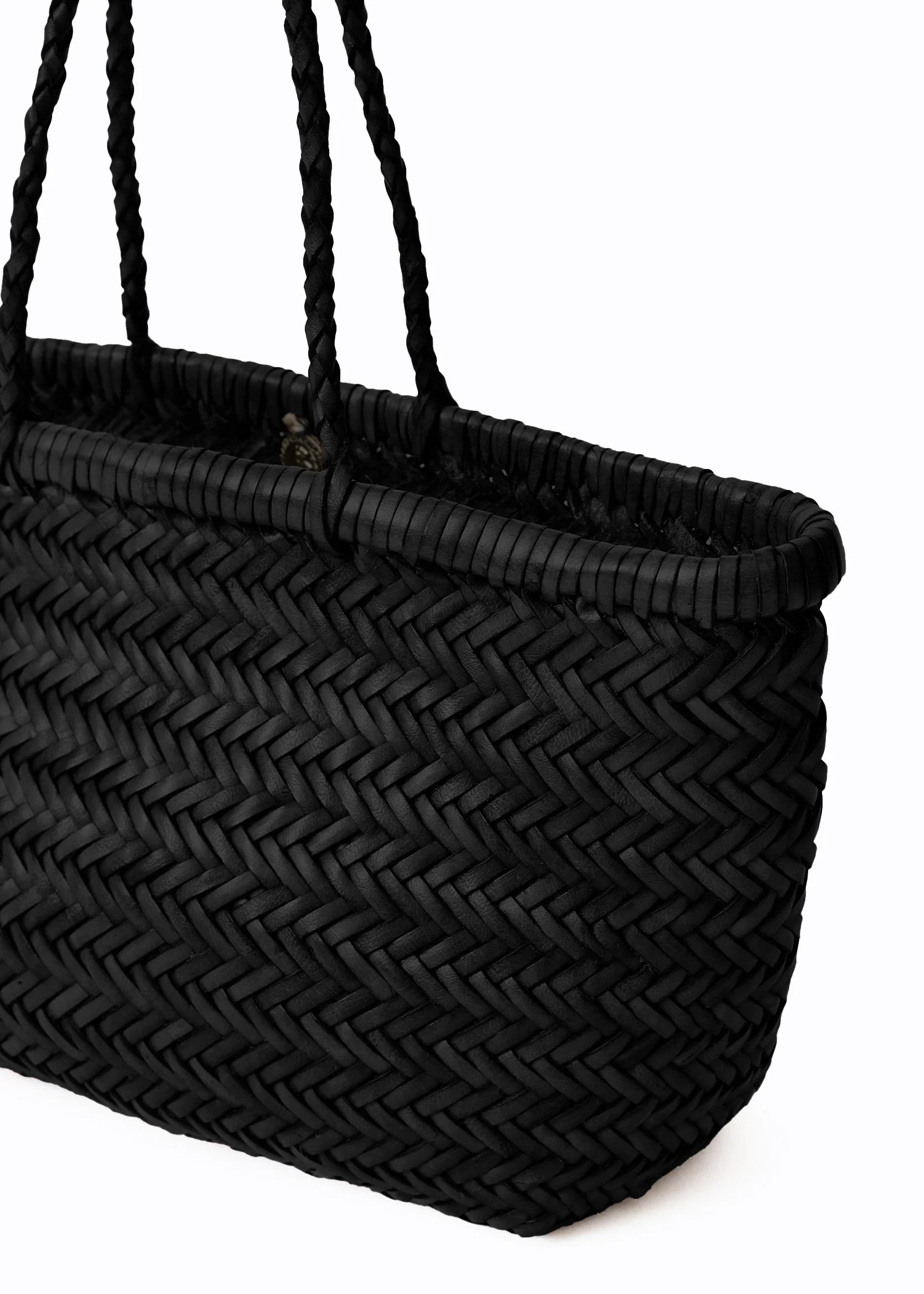Dragon Diffusion Bamboo Triple Jump Small Bag Black - Image 4
