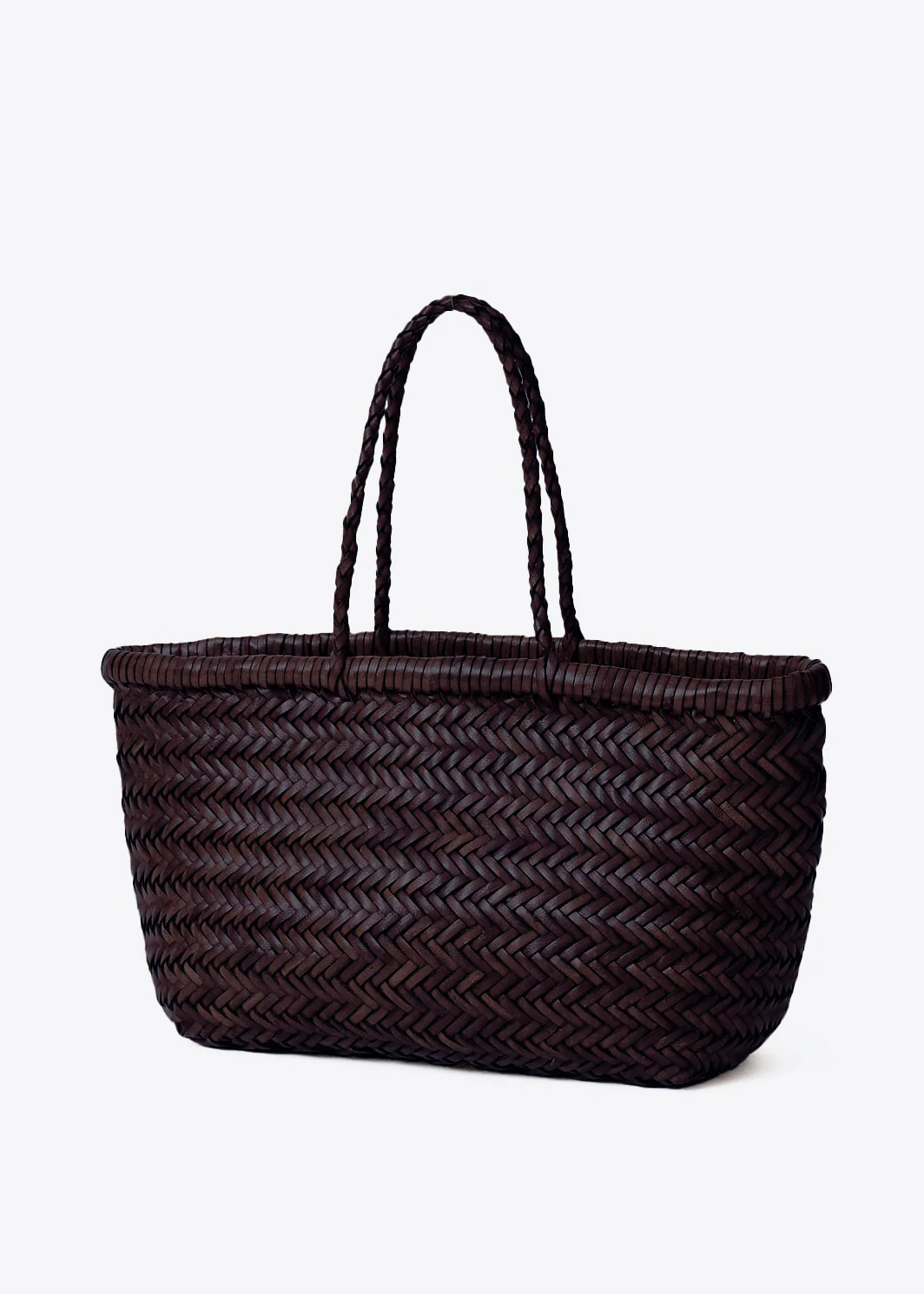 Dragon Diffusion Bamboo Triple Jump Small Bag Dark Brown - Image 3
