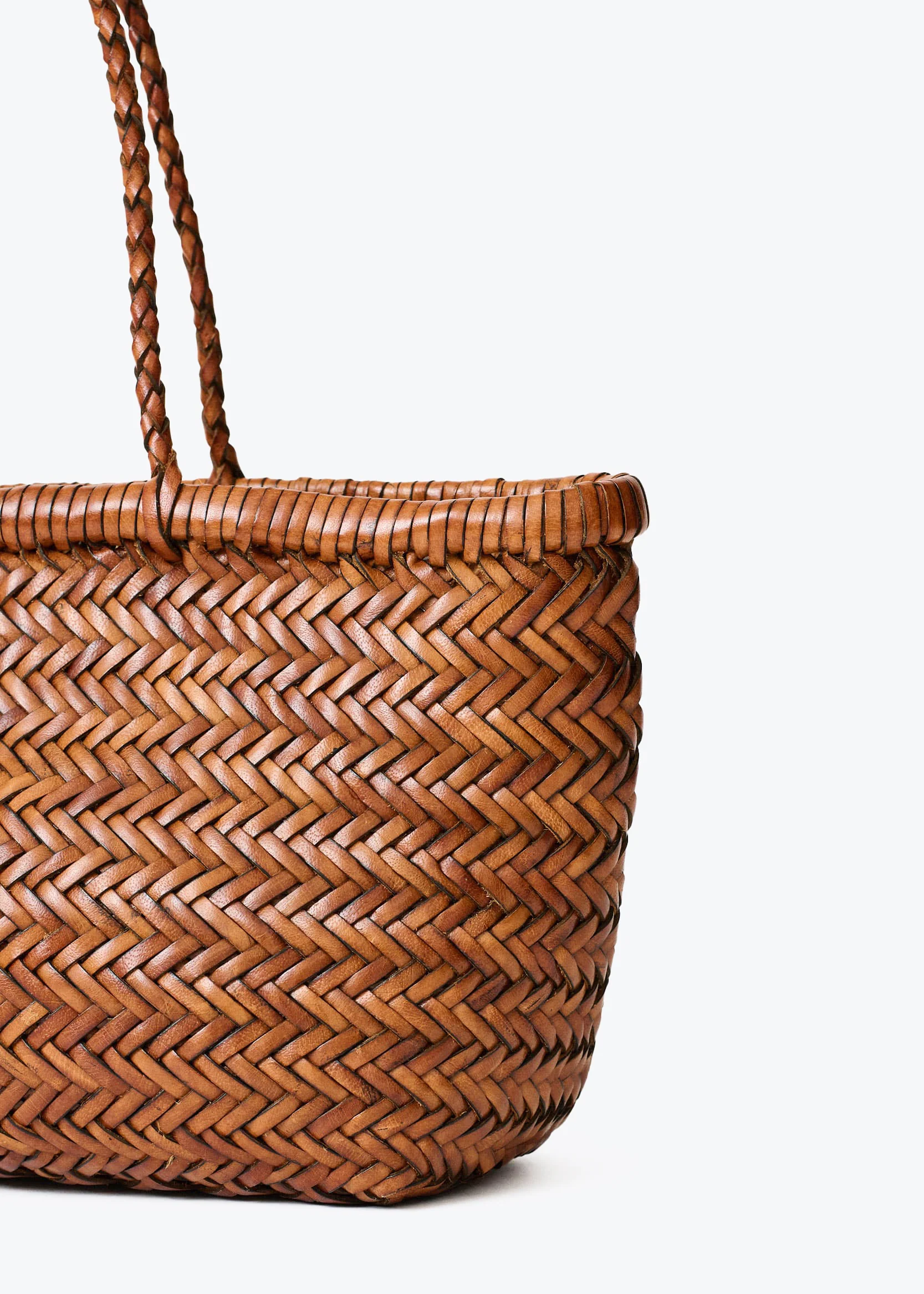 Dragon Diffusion Bamboo Triple Jump Small Bag Tan - Image 3
