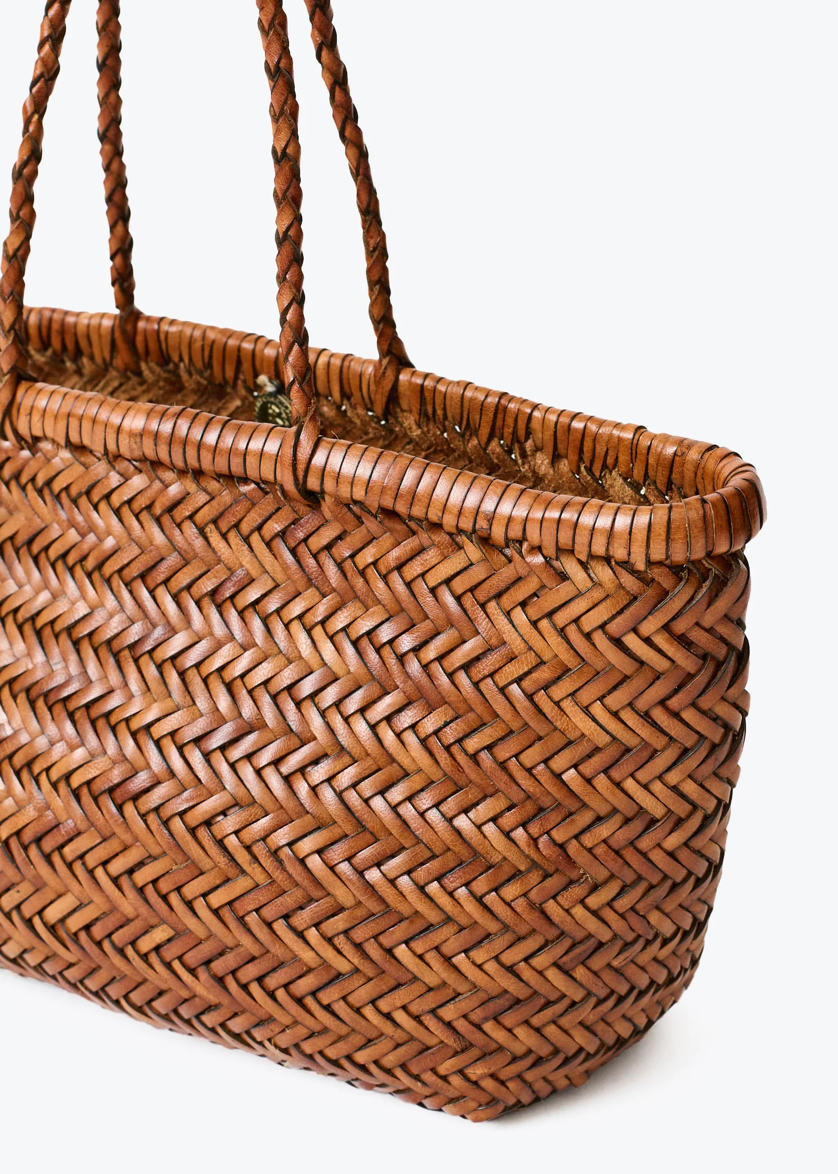 Dragon Diffusion Bamboo Triple Jump Small Bag Tan - Image 4