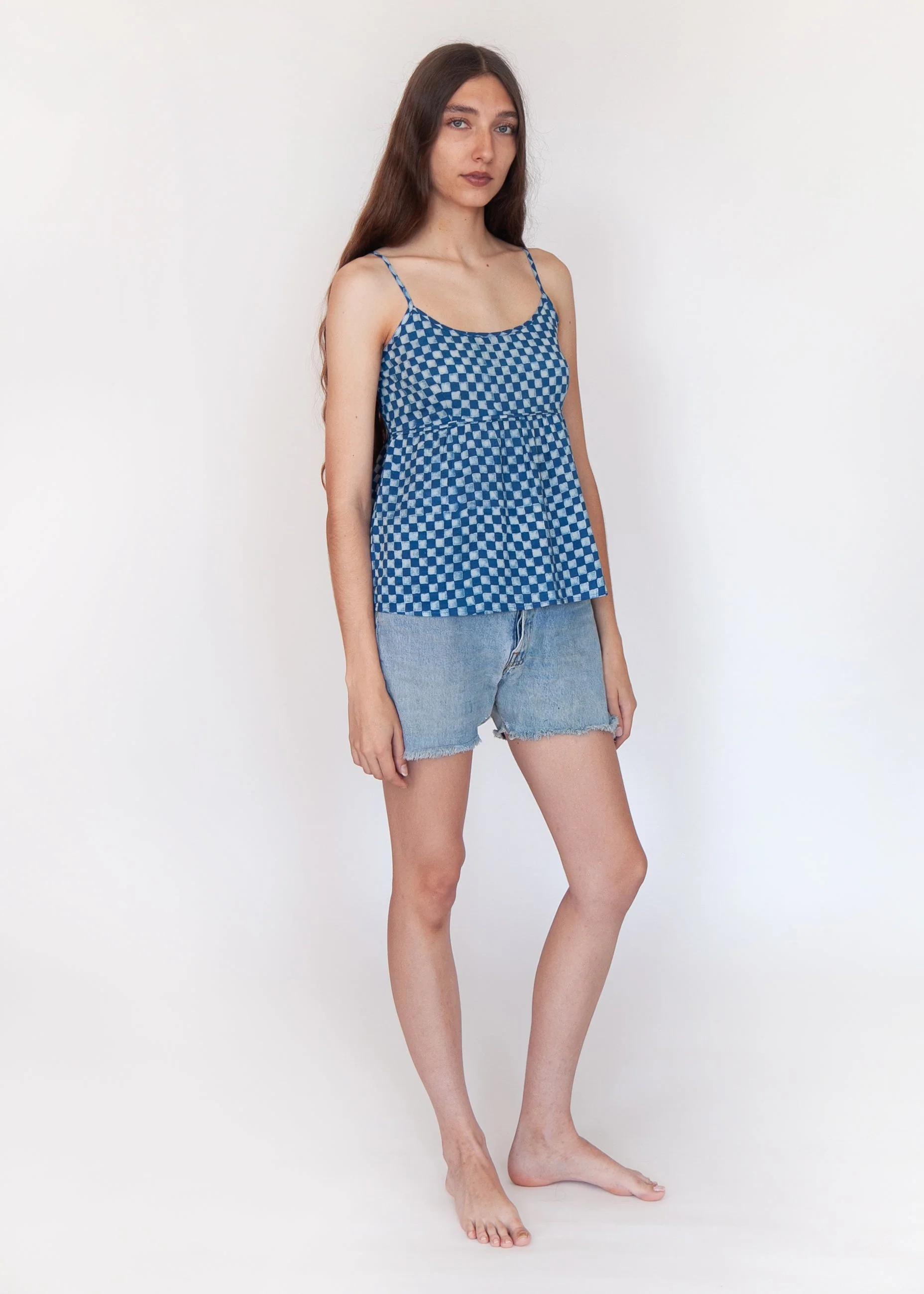 Gaia Ananta Camisole - Natural Indigo - Image 2