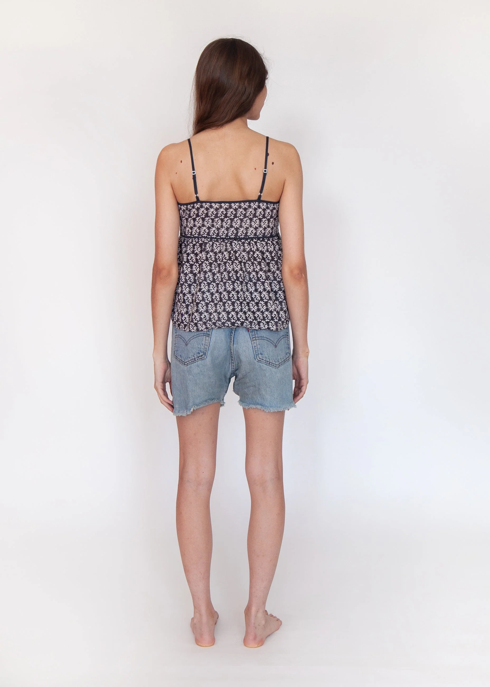 Gaia Greece Camisole - Nero - Image 4