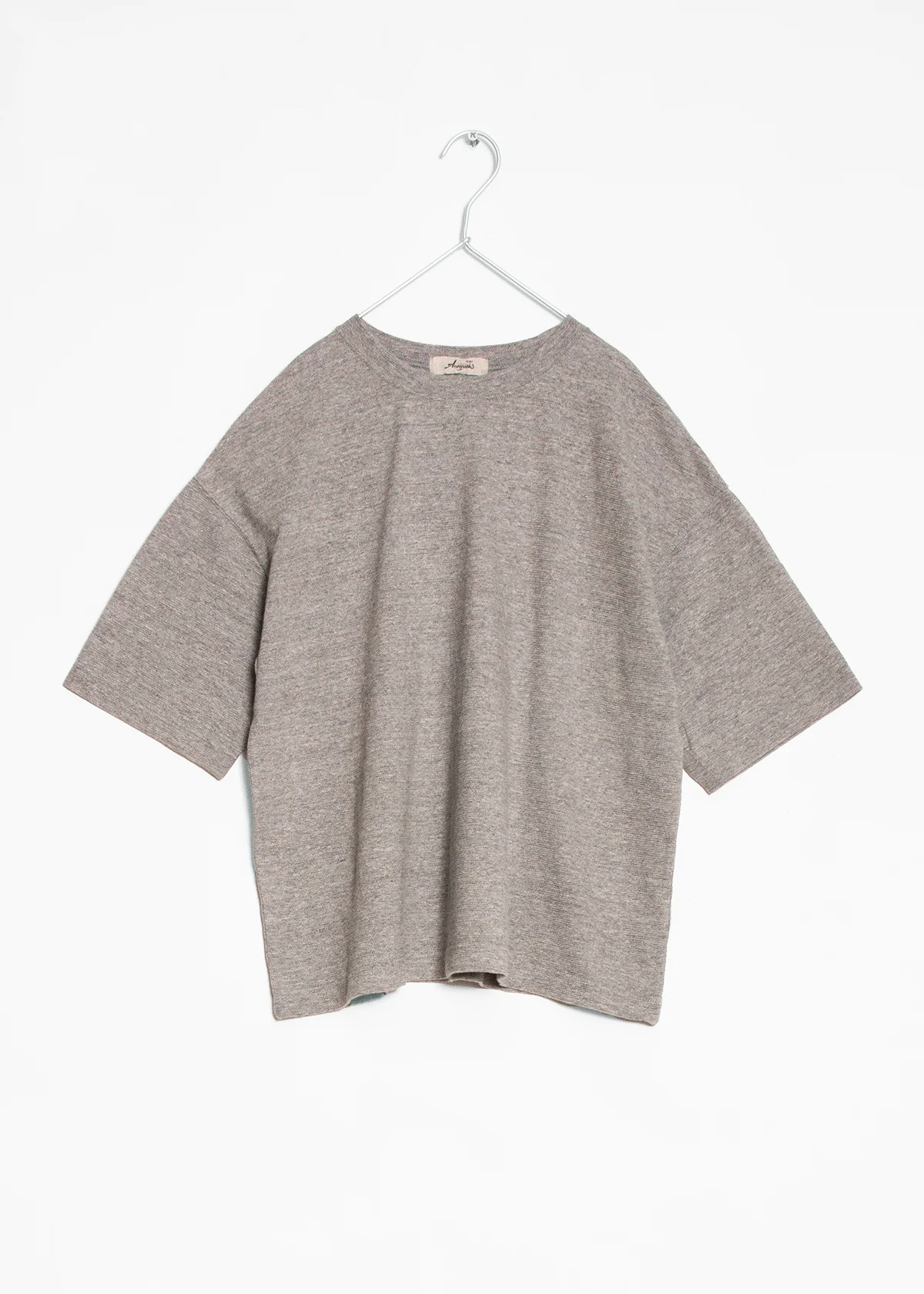 Ichi Antiquitiés Thermal Knit Pullover - Grey