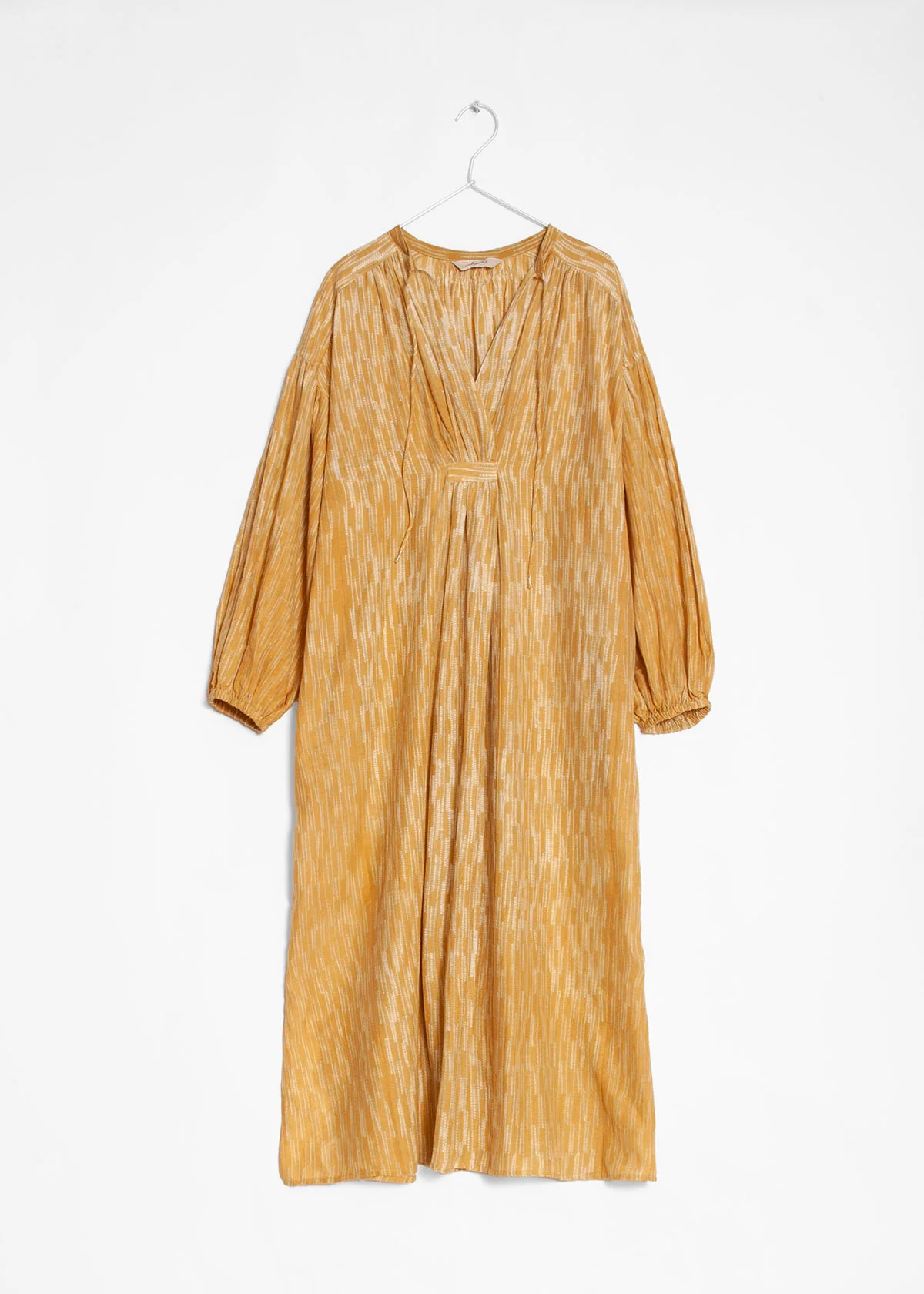 Ichi Antiquitiés Tie Dye Dress - Mustard