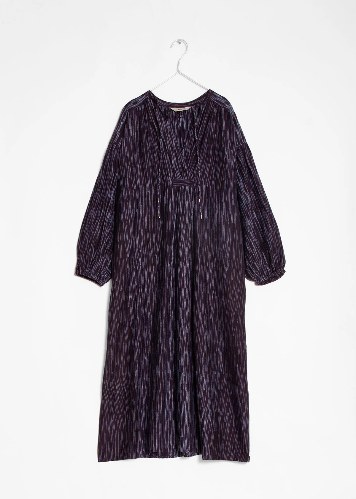 Ichi Antiquitiés Tie Dye Dress - Navy