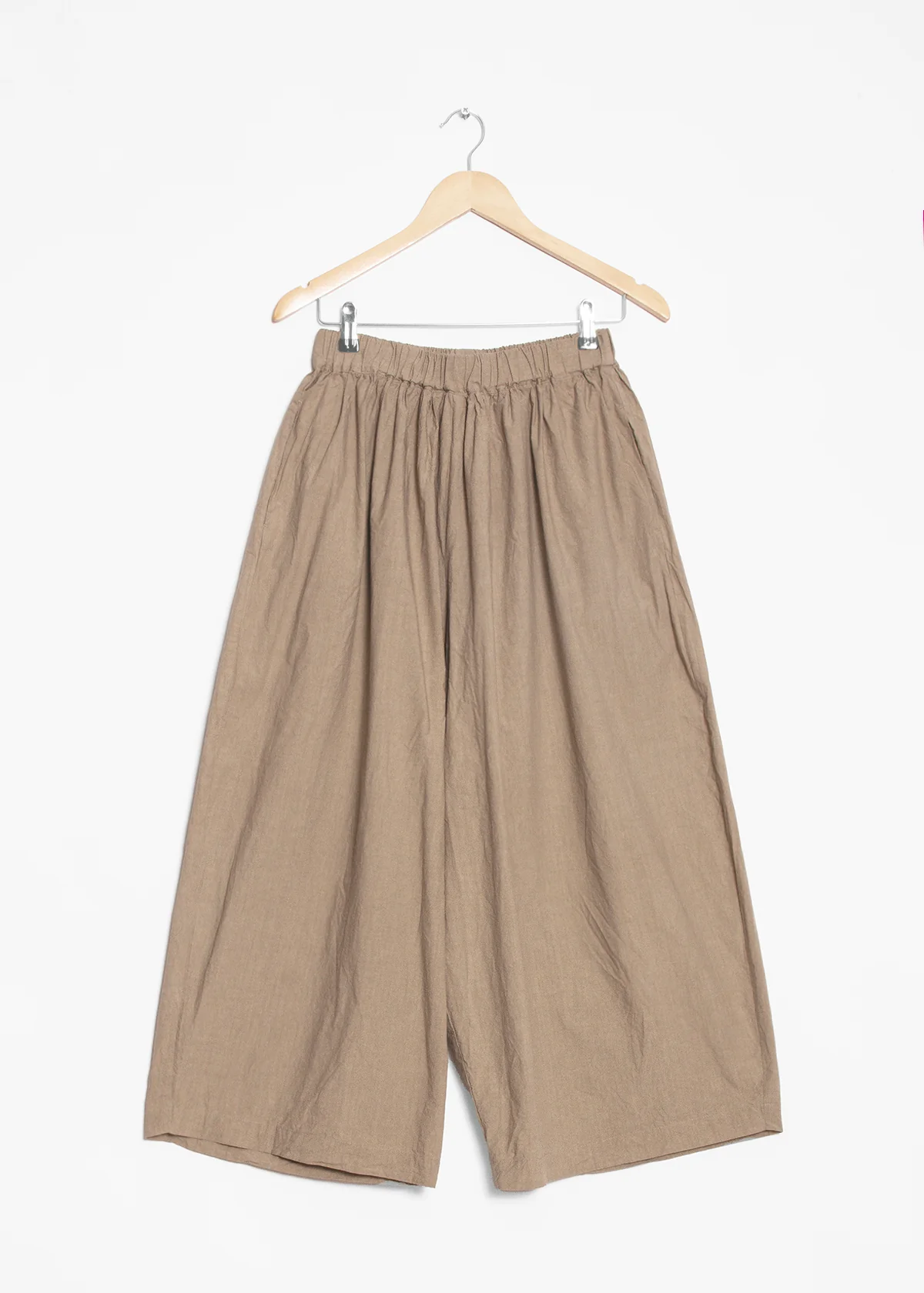 Ichi Antiquitiés Typewriter Pants - Beige