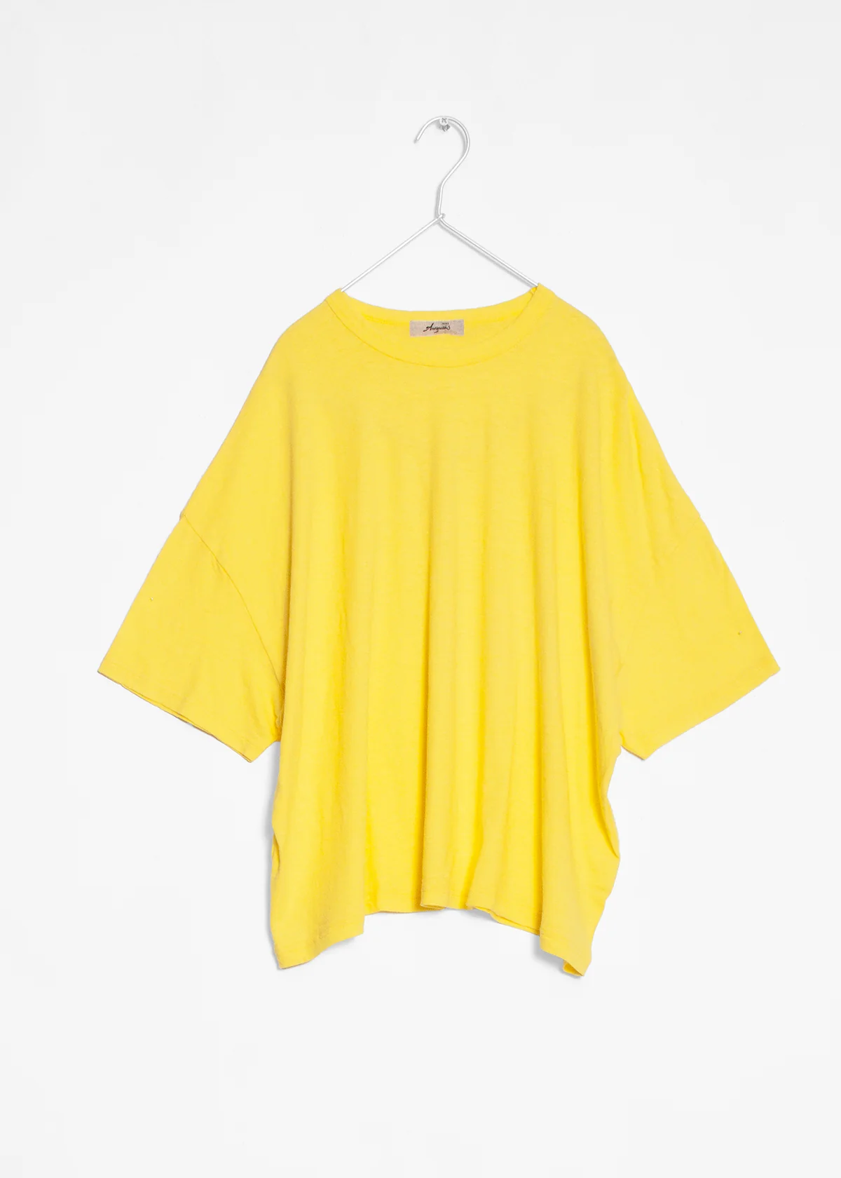 Ichi Antiquitiés Wide Knit T-shirt - Yellow