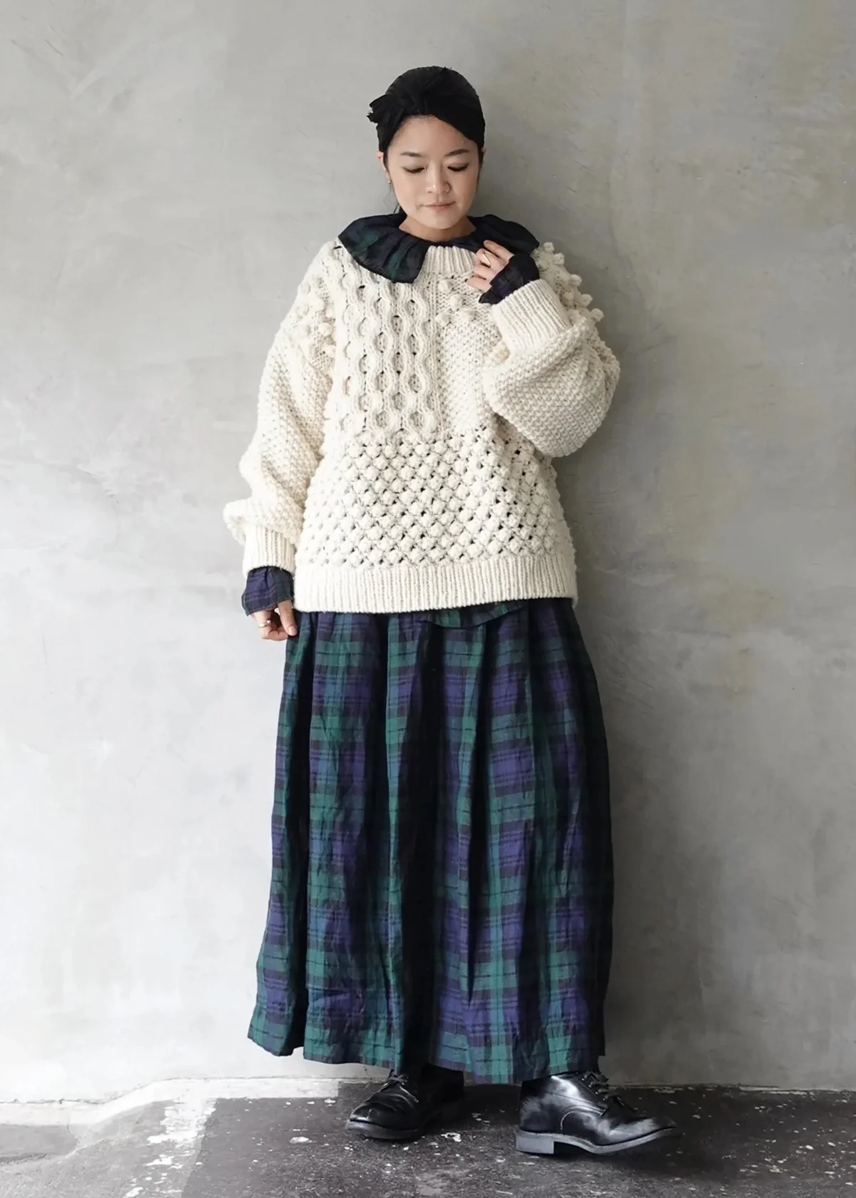 Peru Hand Knit Pullover by Ichi Antiquités - Image 2