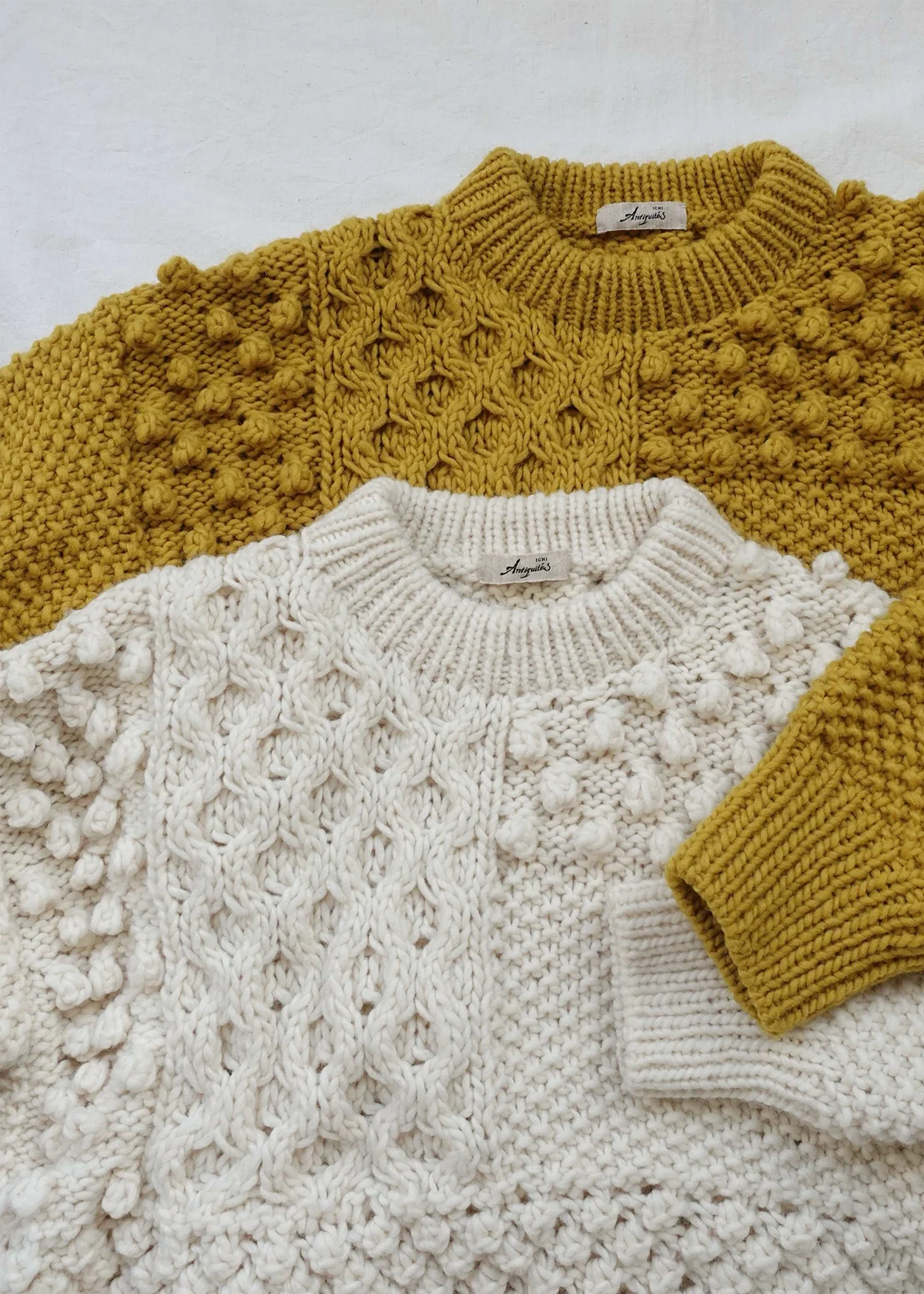 Peru Hand Knit Pullover by Ichi Antiquités - Image 5