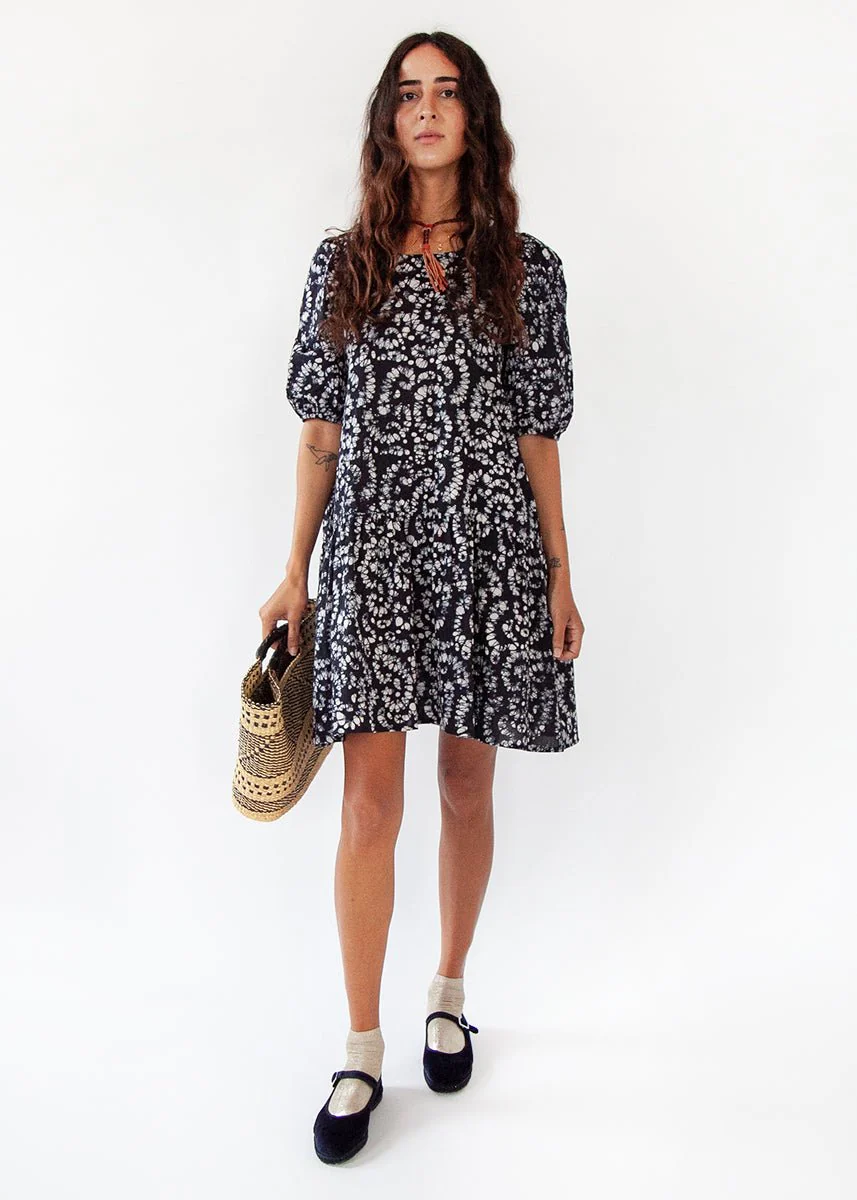 Kenia Nandini Dress - Deep Blue