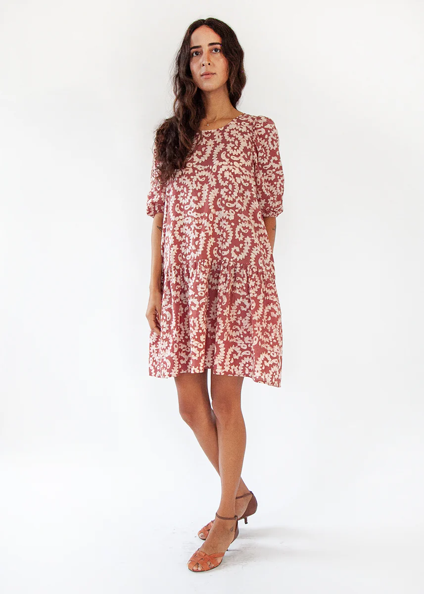 Kenia Nandini Dress - Rust