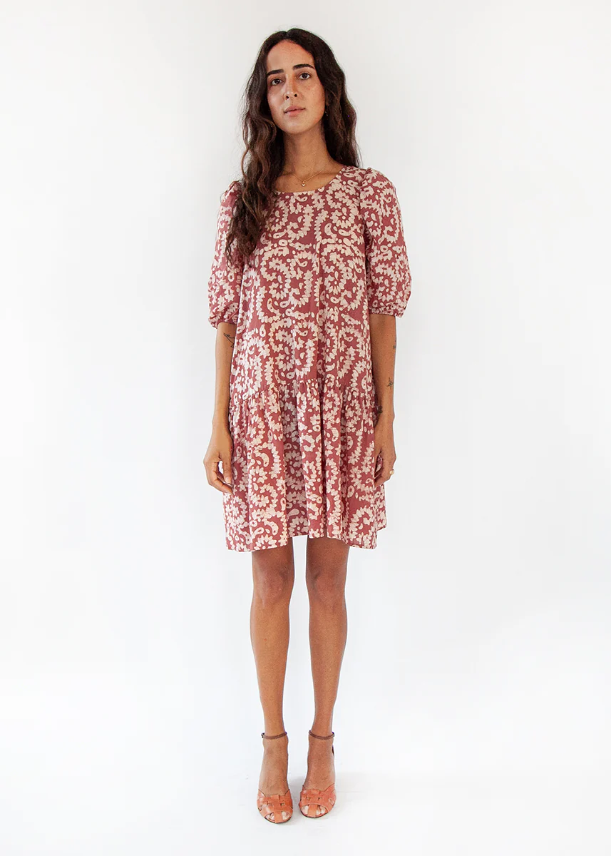 Kenia Nandini Dress - Rust - Image 2