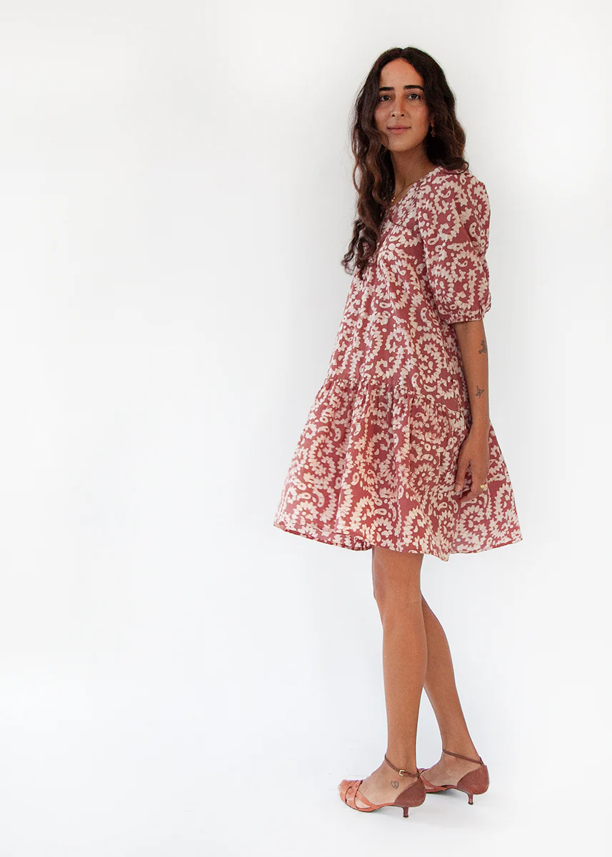 Kenia Nandini Dress - Rust - Image 3