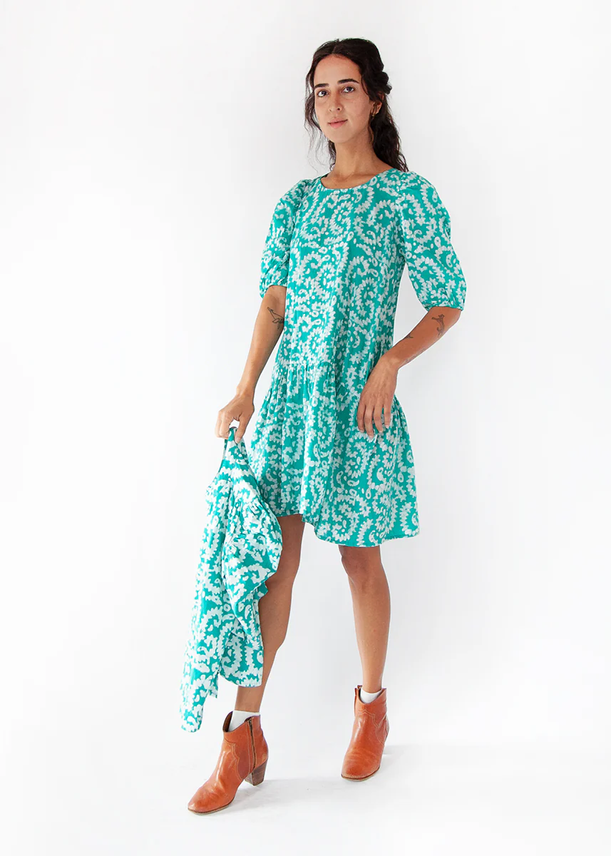 Kenia Nandini Dress - Teal - Image 3
