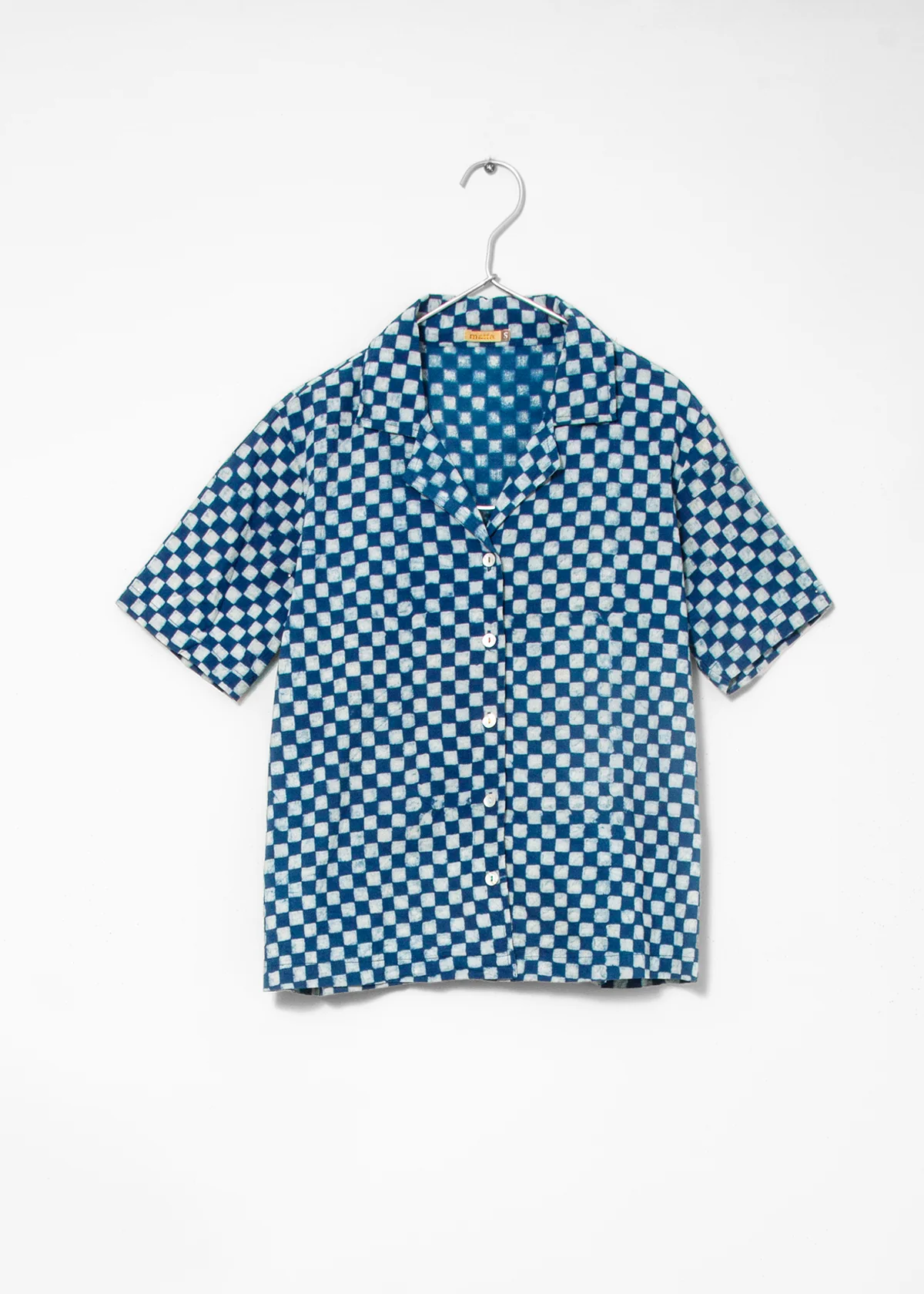 Khalil Ananta Top - Natural Indigo - Image 6