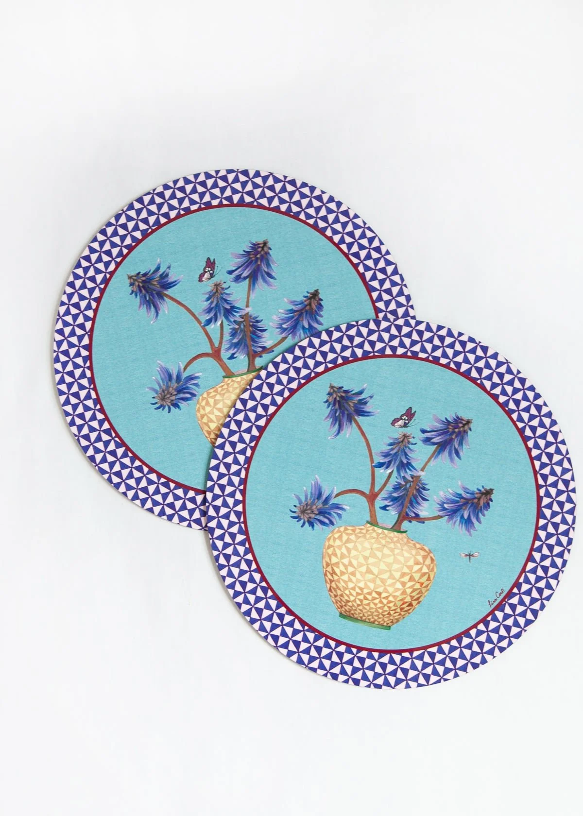 Lisa Corti Masonite Placemats Diam. 13.5" - Image 3