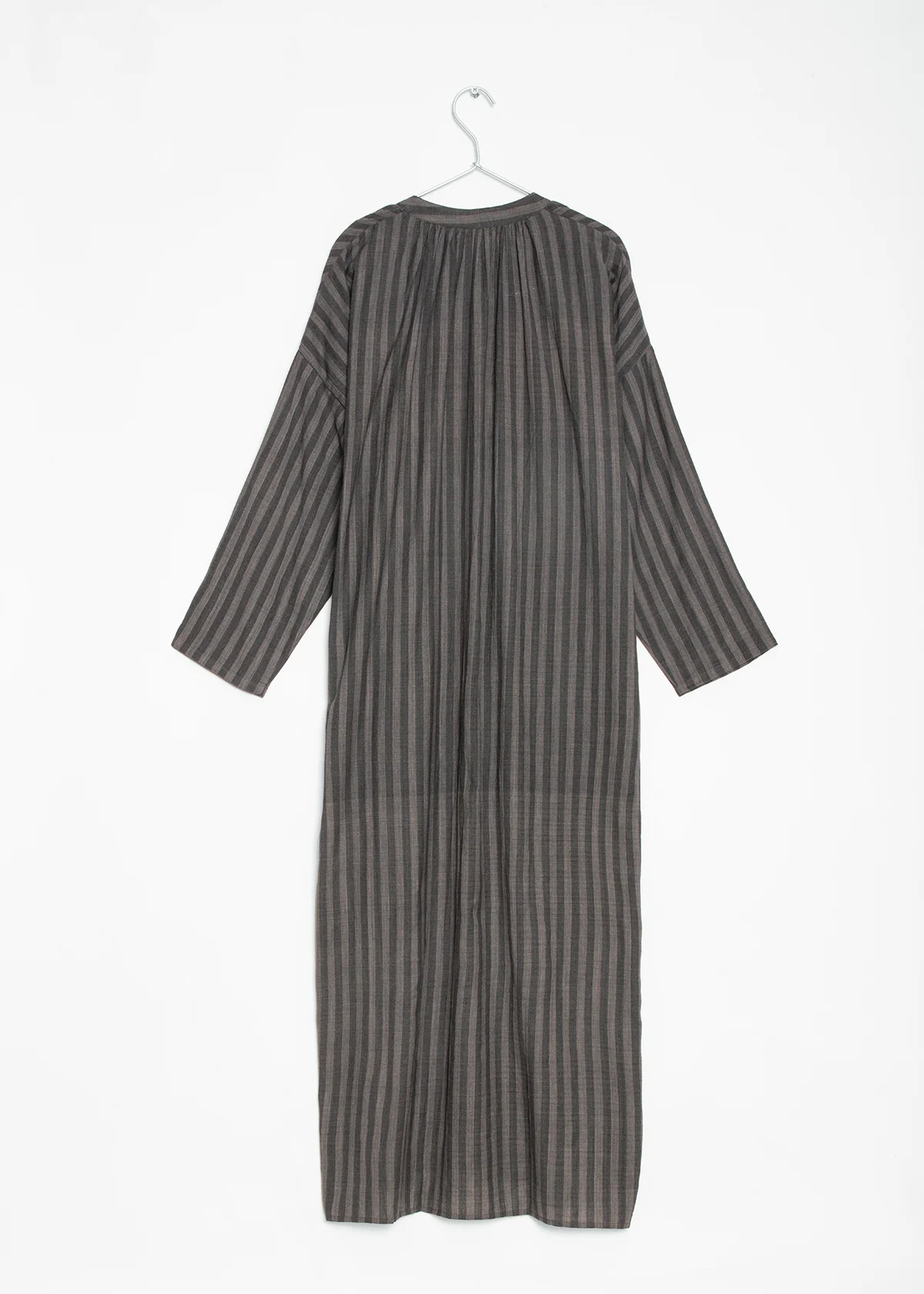 Long Caftan - Grey Stripe By Two - Image 2