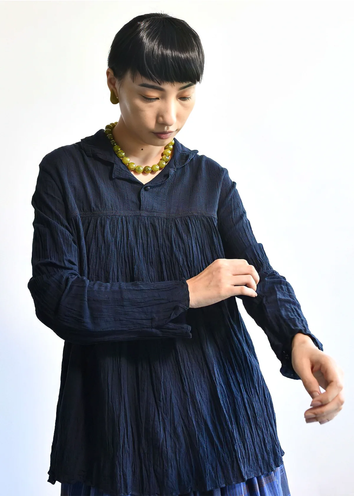 Maku Susan Top - Navy