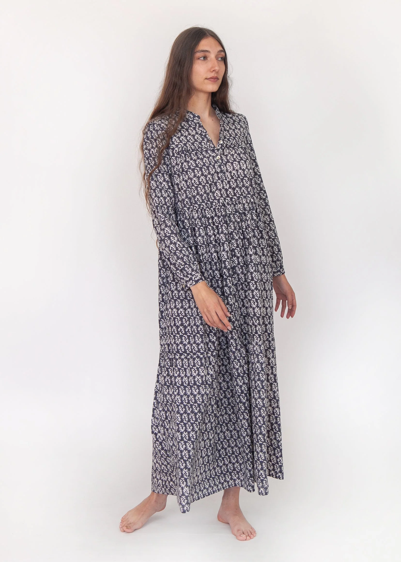 Matilde Greece Dress - Nero - Image 3