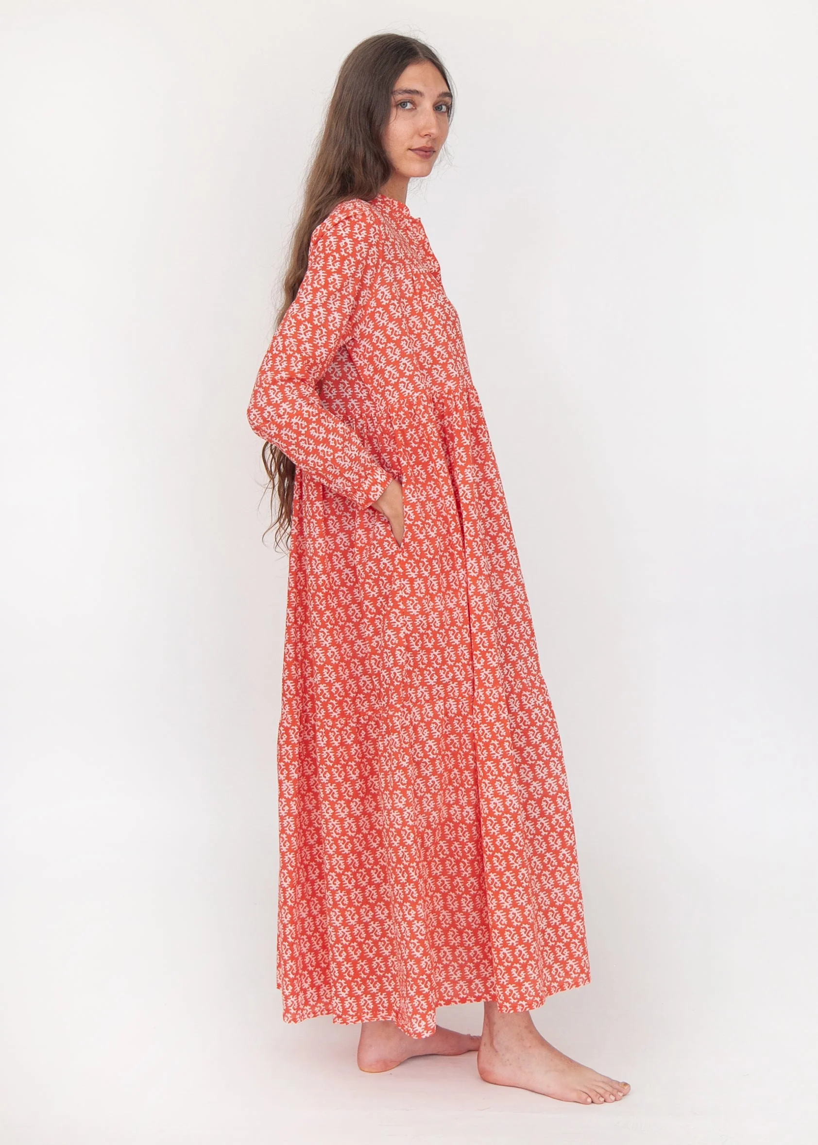 Matilde Greece Dress - Poppy - Image 3