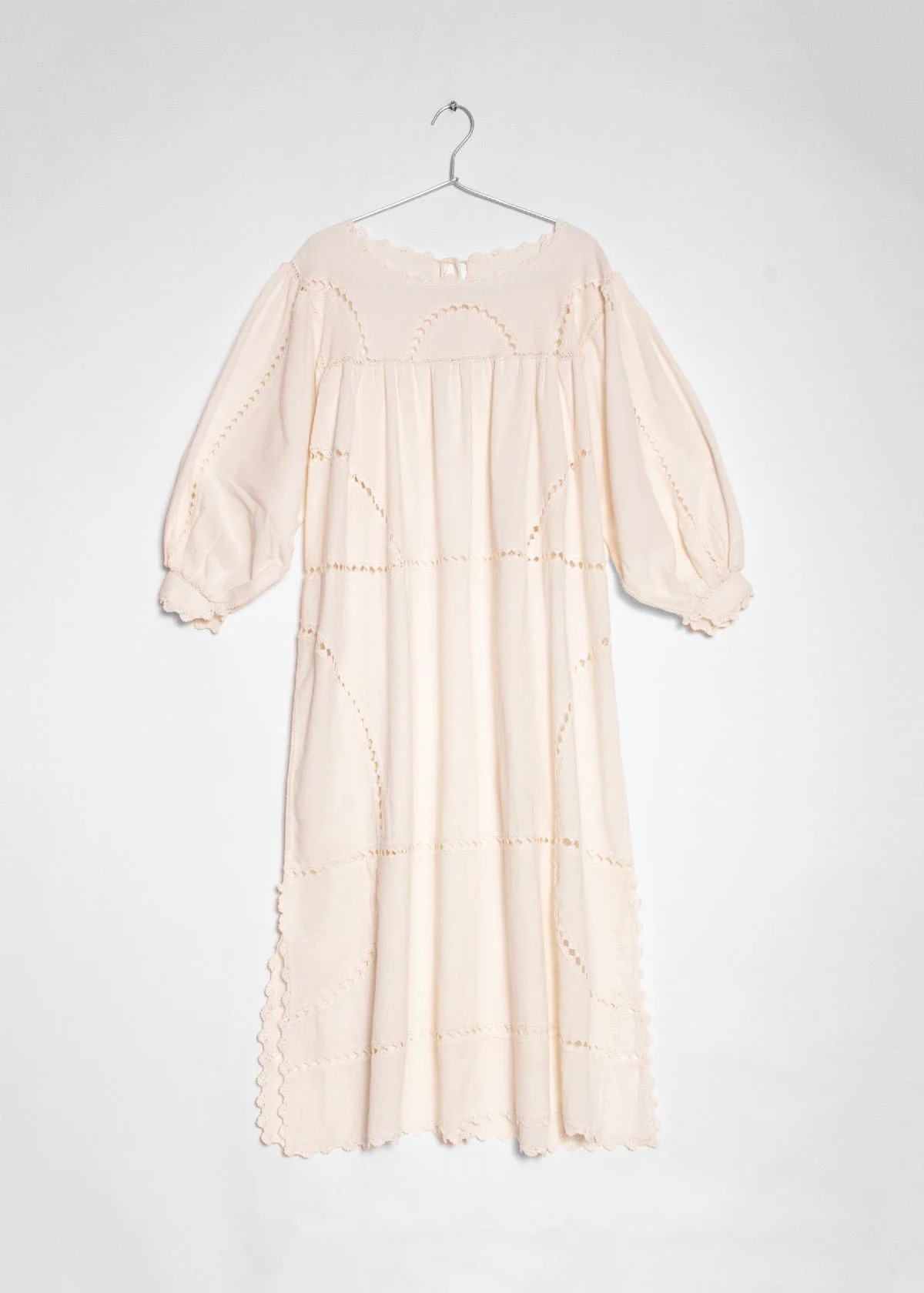 Montanita Long Dress - Natural on Natural