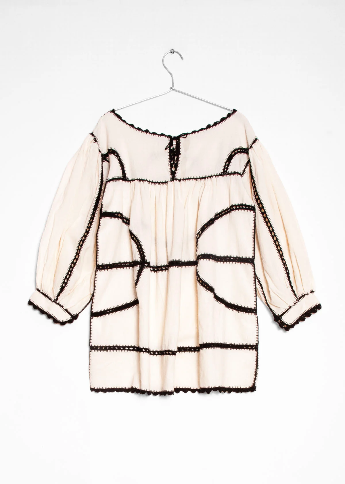 Montanita Top - Black on Natural - Image 2