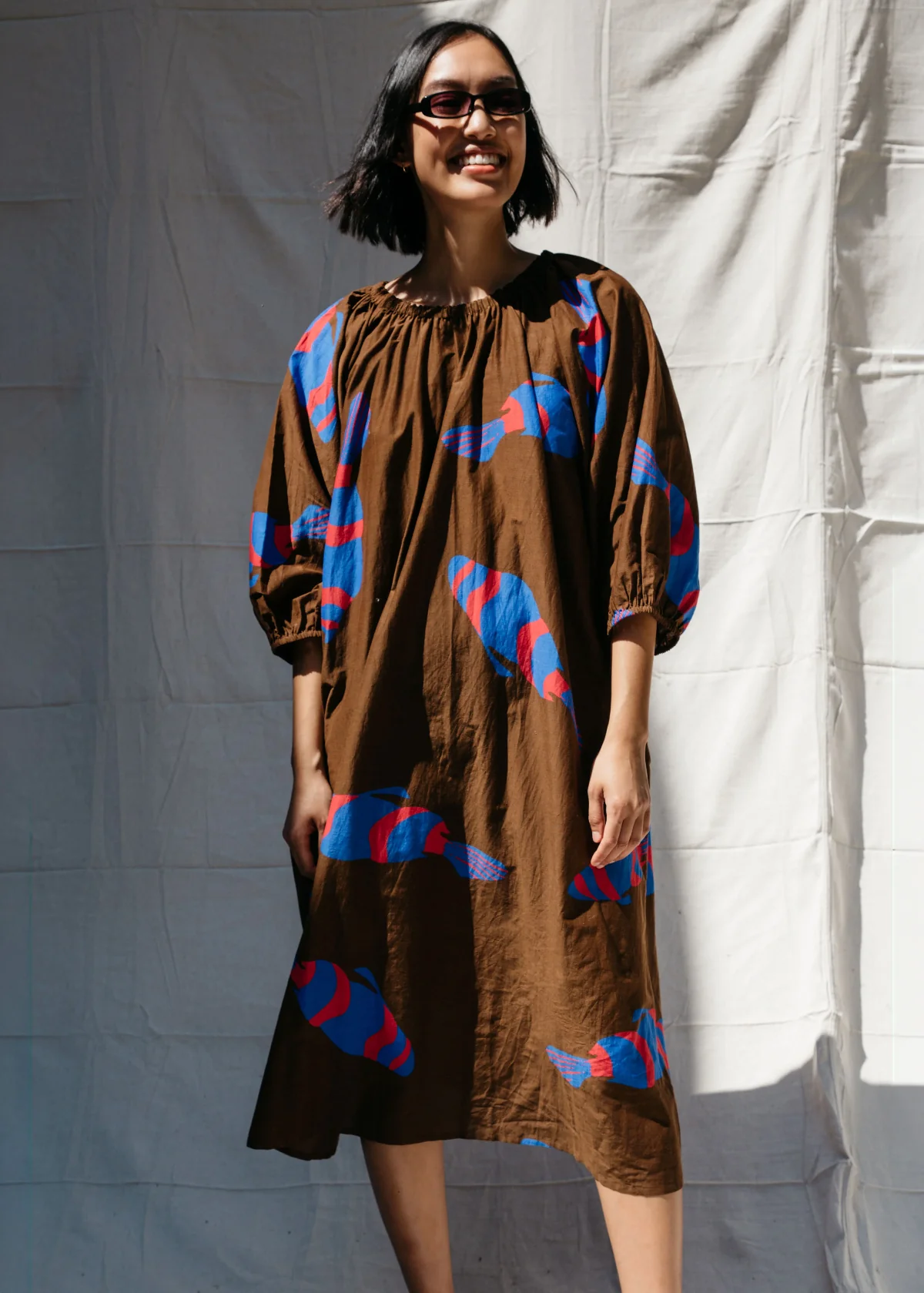 Nikki Chasin Ballad Fish Dress - Chocolate - Image 2