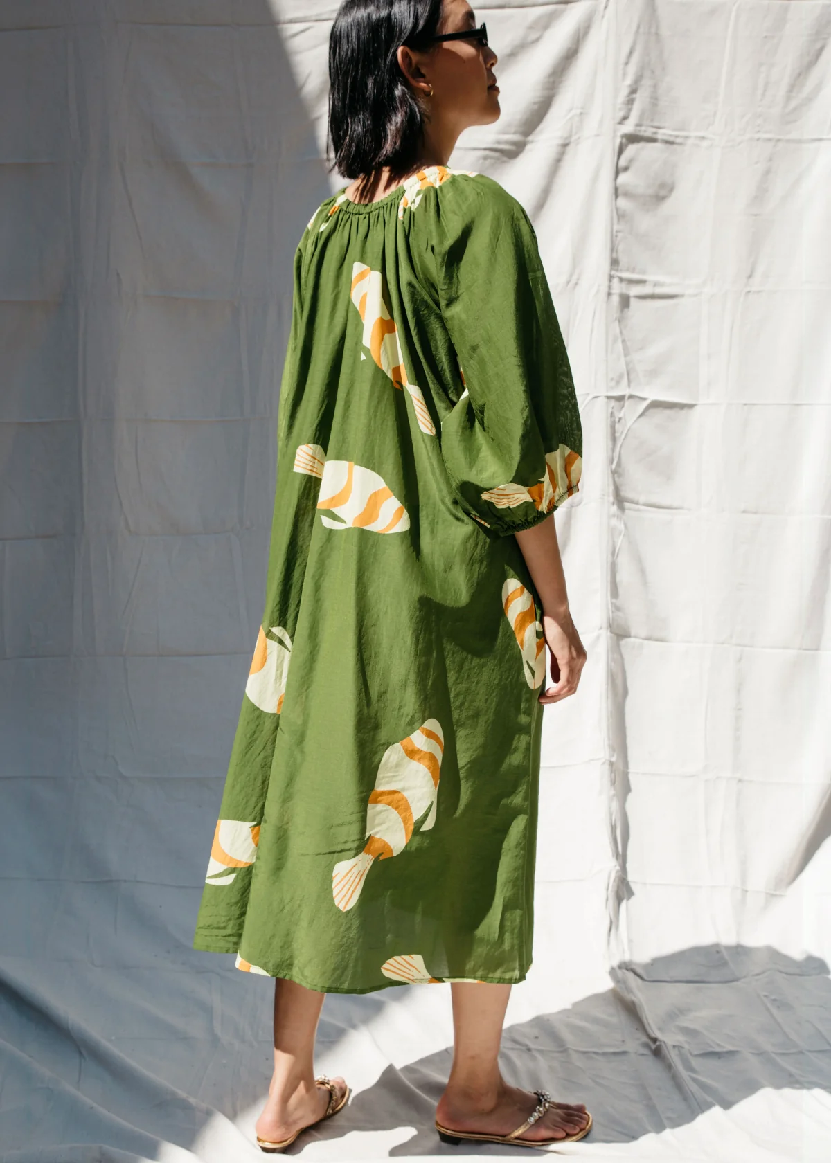 Nikki Chasin Ballad Fish Dress - Green - Image 4