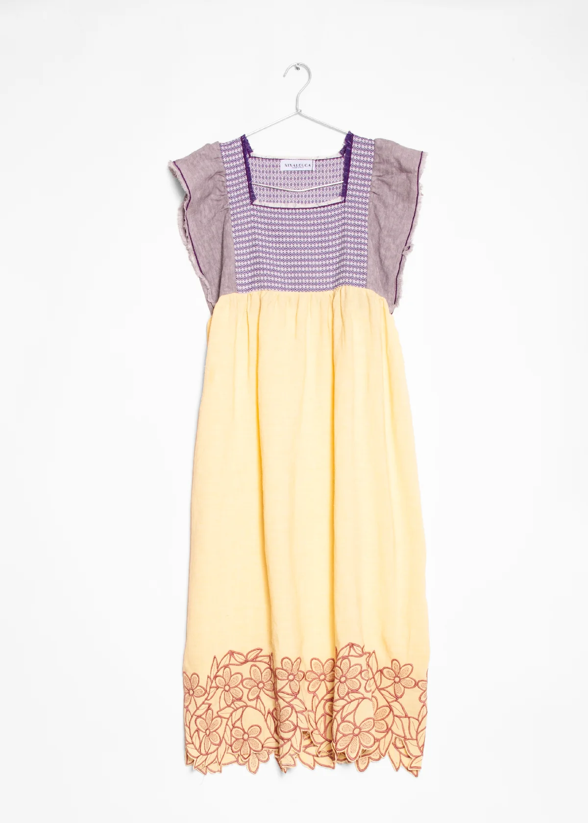Nina Leuca Aloe Jilly Long Dress - Yellow
