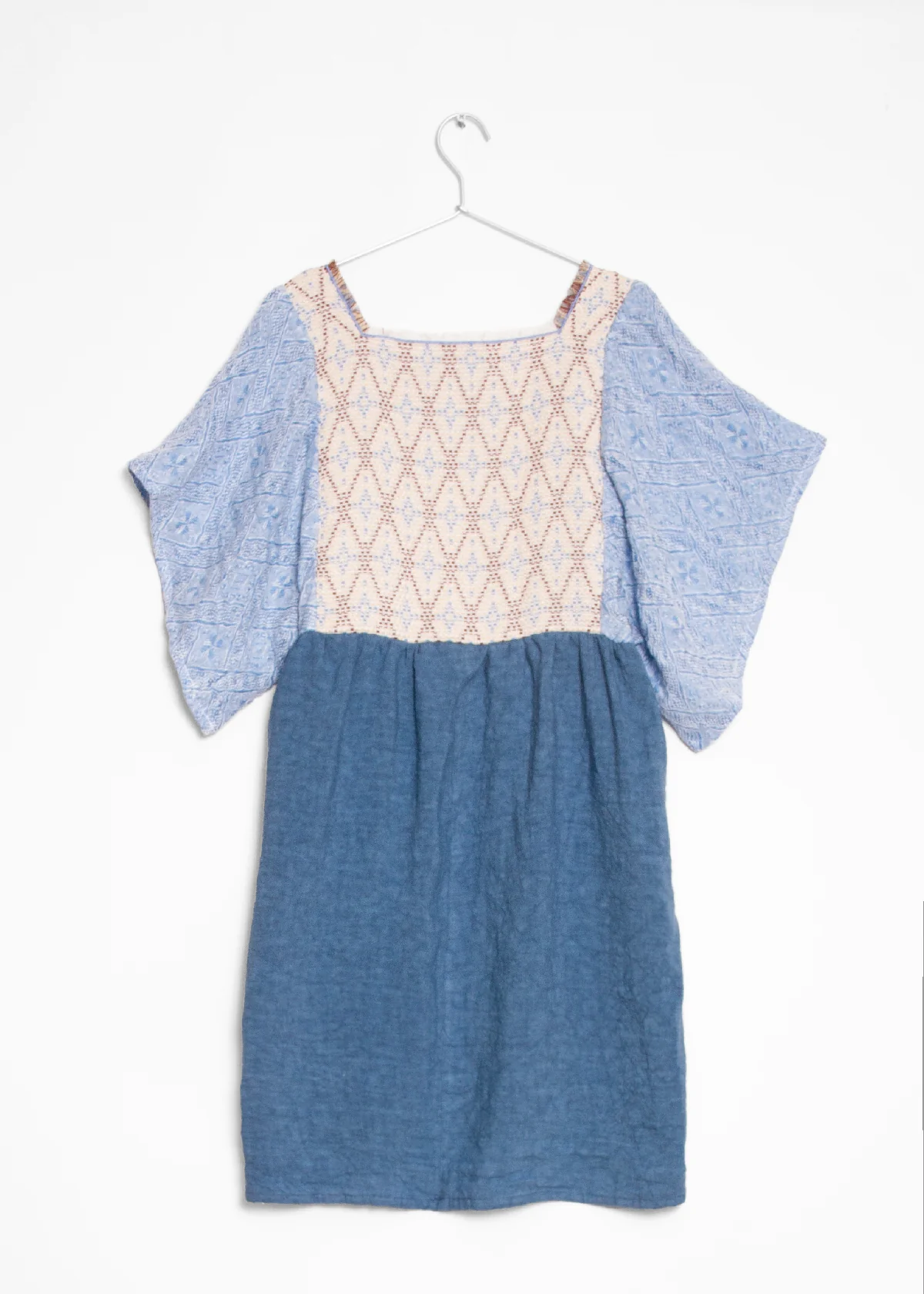 Nina Leuca Laura Short Dress - Blue - Image 3
