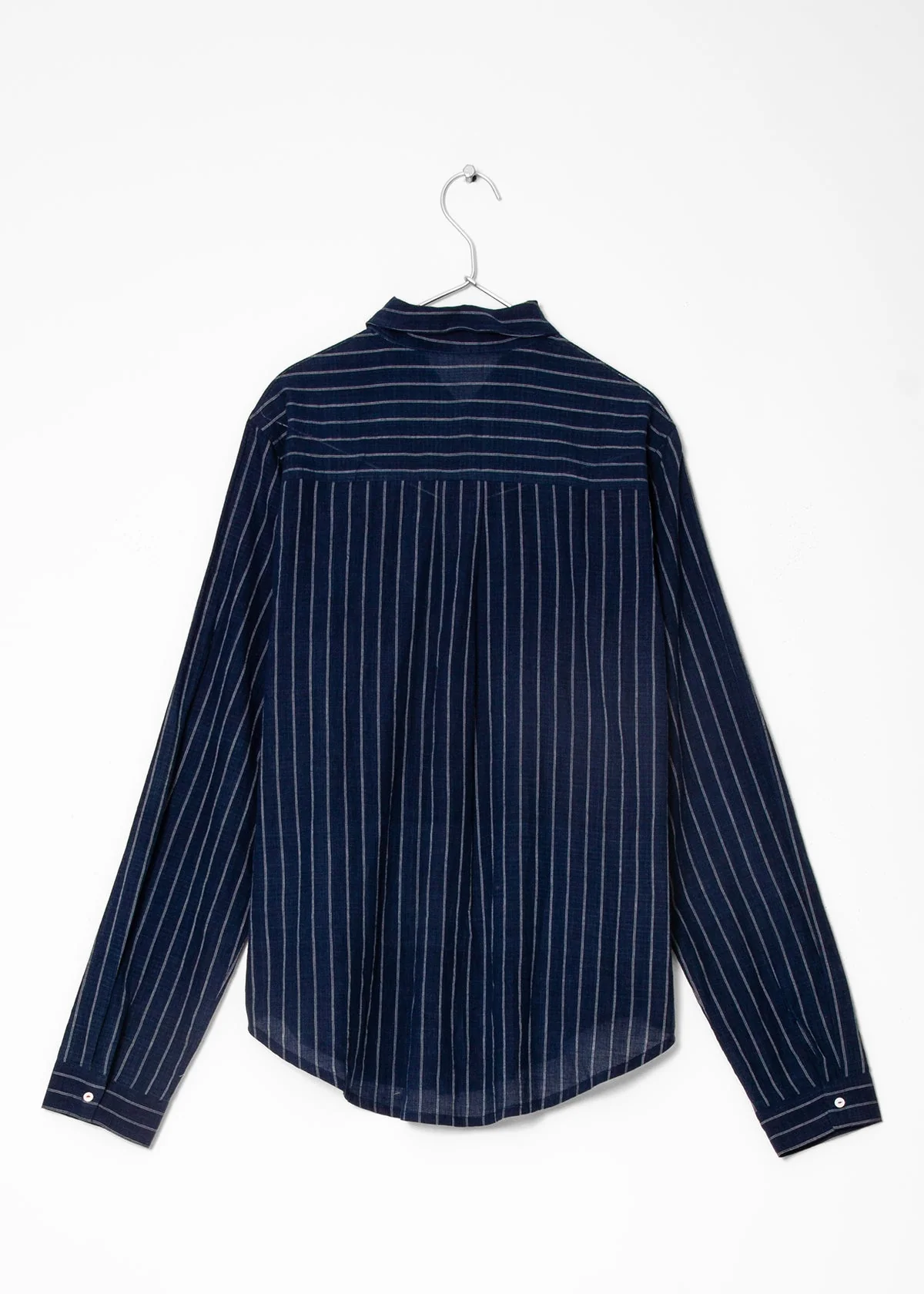 Rosa Double Stripe Top - Natural Indigo - Image 8