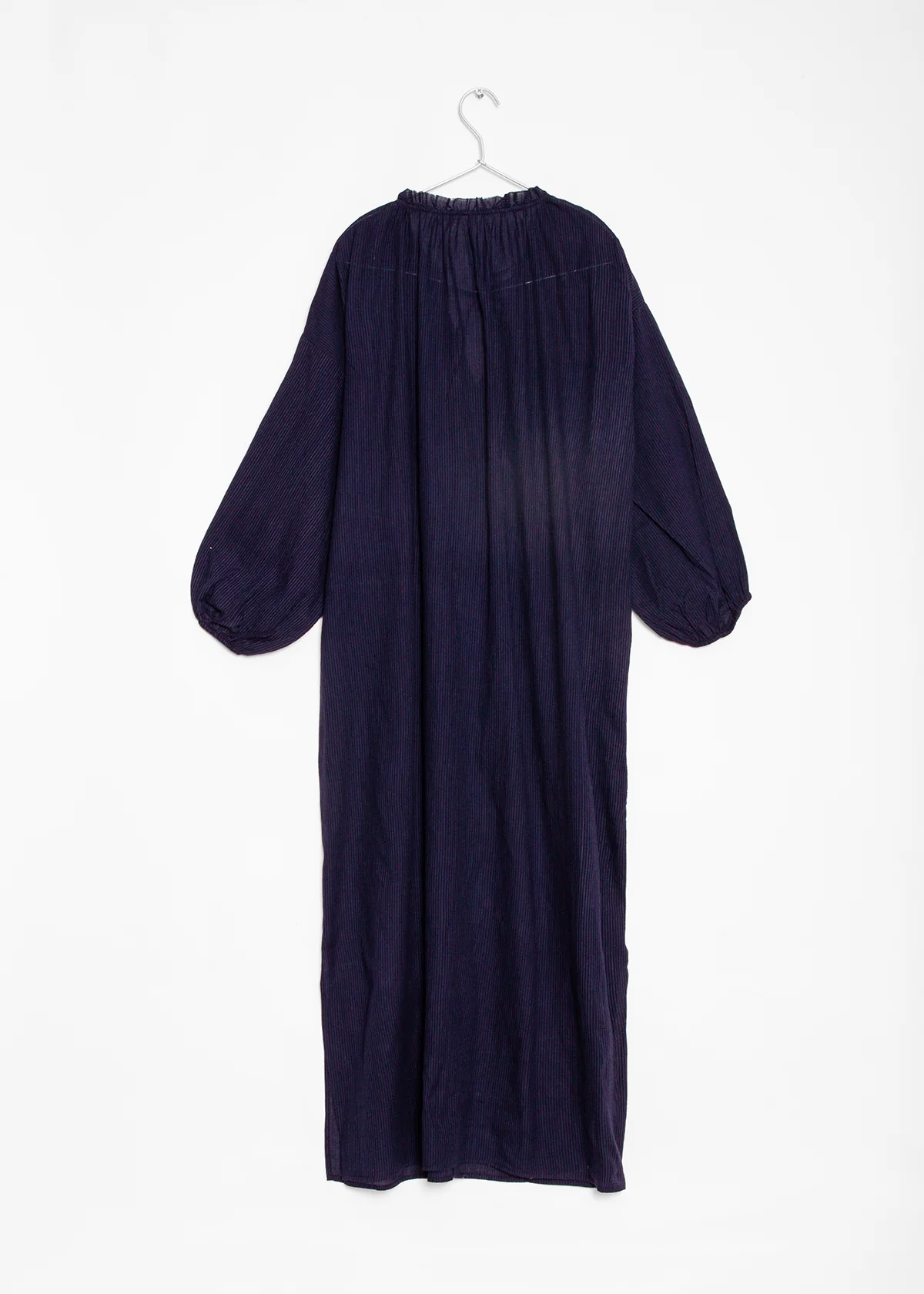 Ruffle Caftan - Navy Pinstripe by Two - Image 4