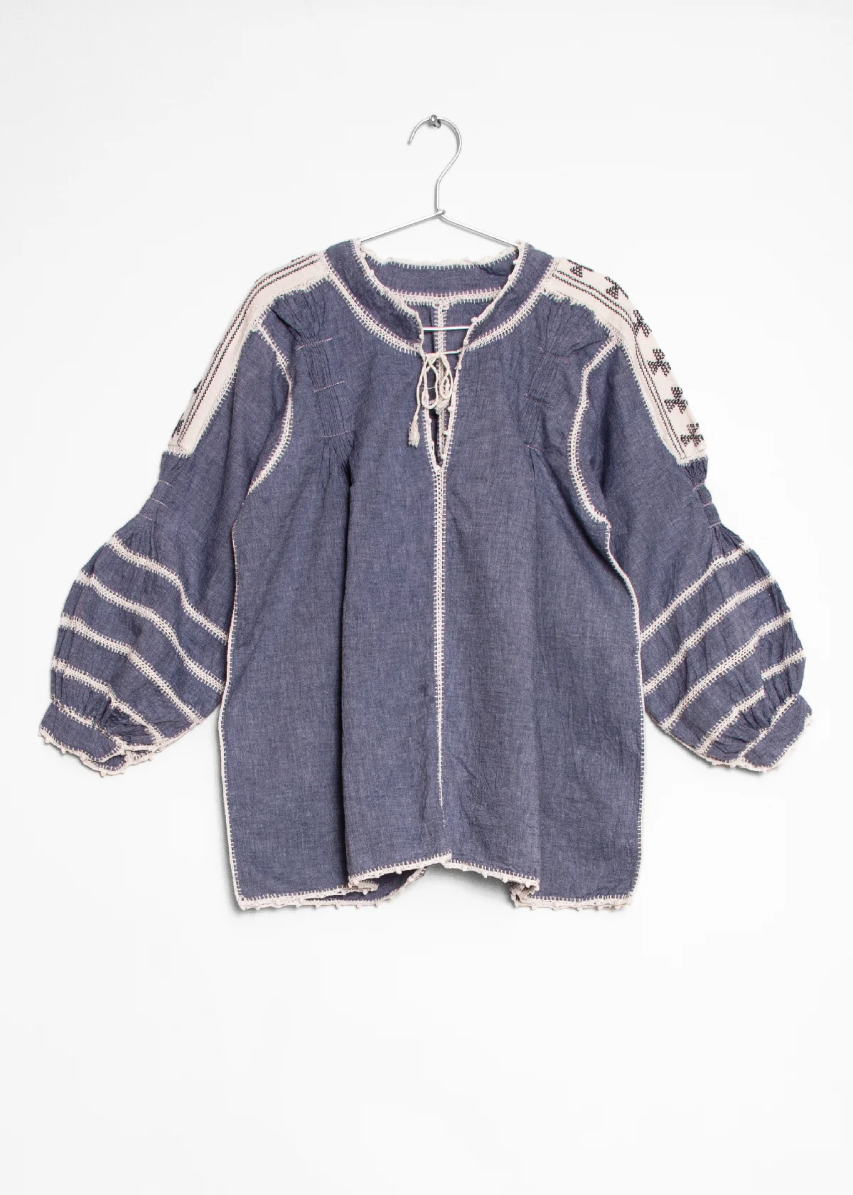 Sirena Chambray Top - Azul Marino - Image 6