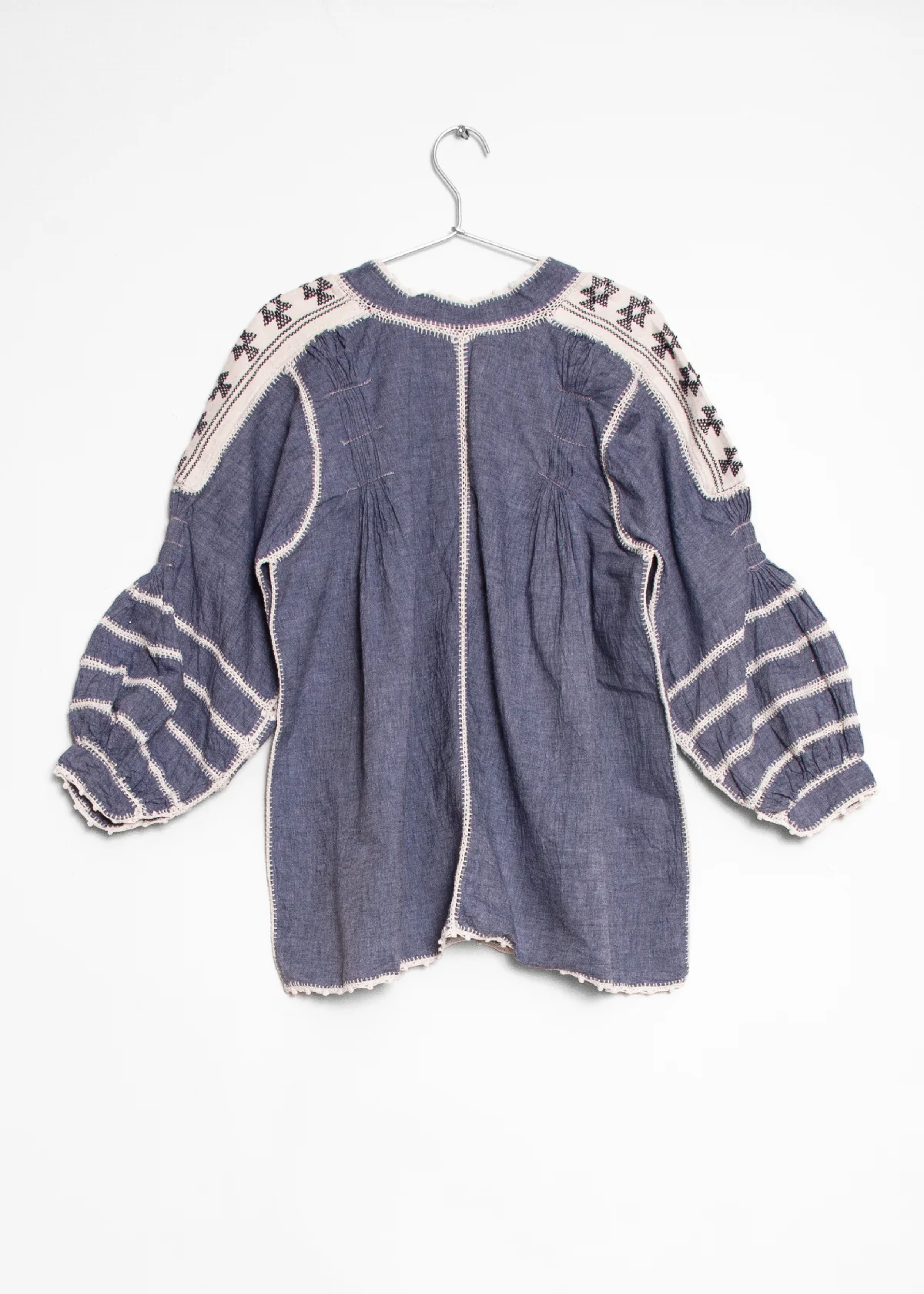 Sirena Chambray Top - Azul Marino - Image 8