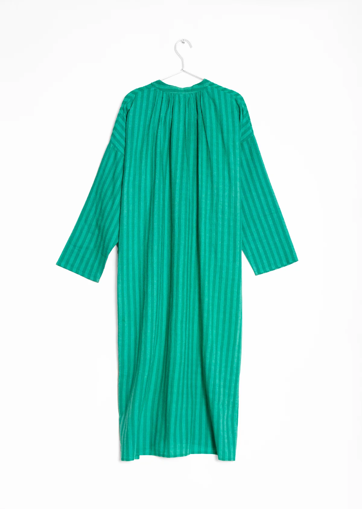 Pocket Caftan - Emerald Stripe by Two - Image 2