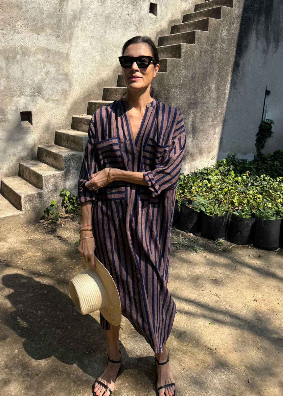 Pocket Caftan - Moroccan Stripe by two - Image 3