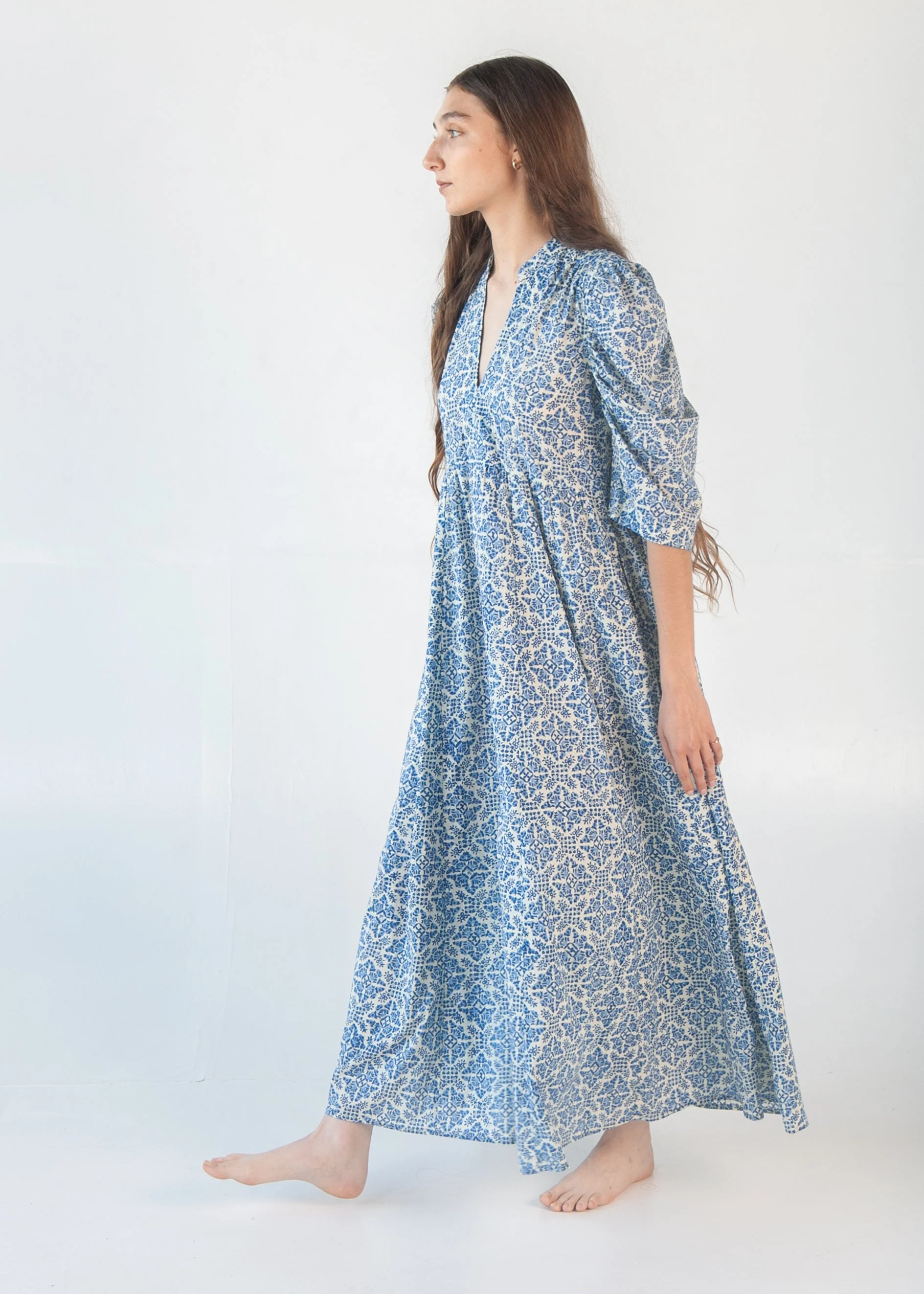 Vayu Tindora Dress - Blue - Image 3