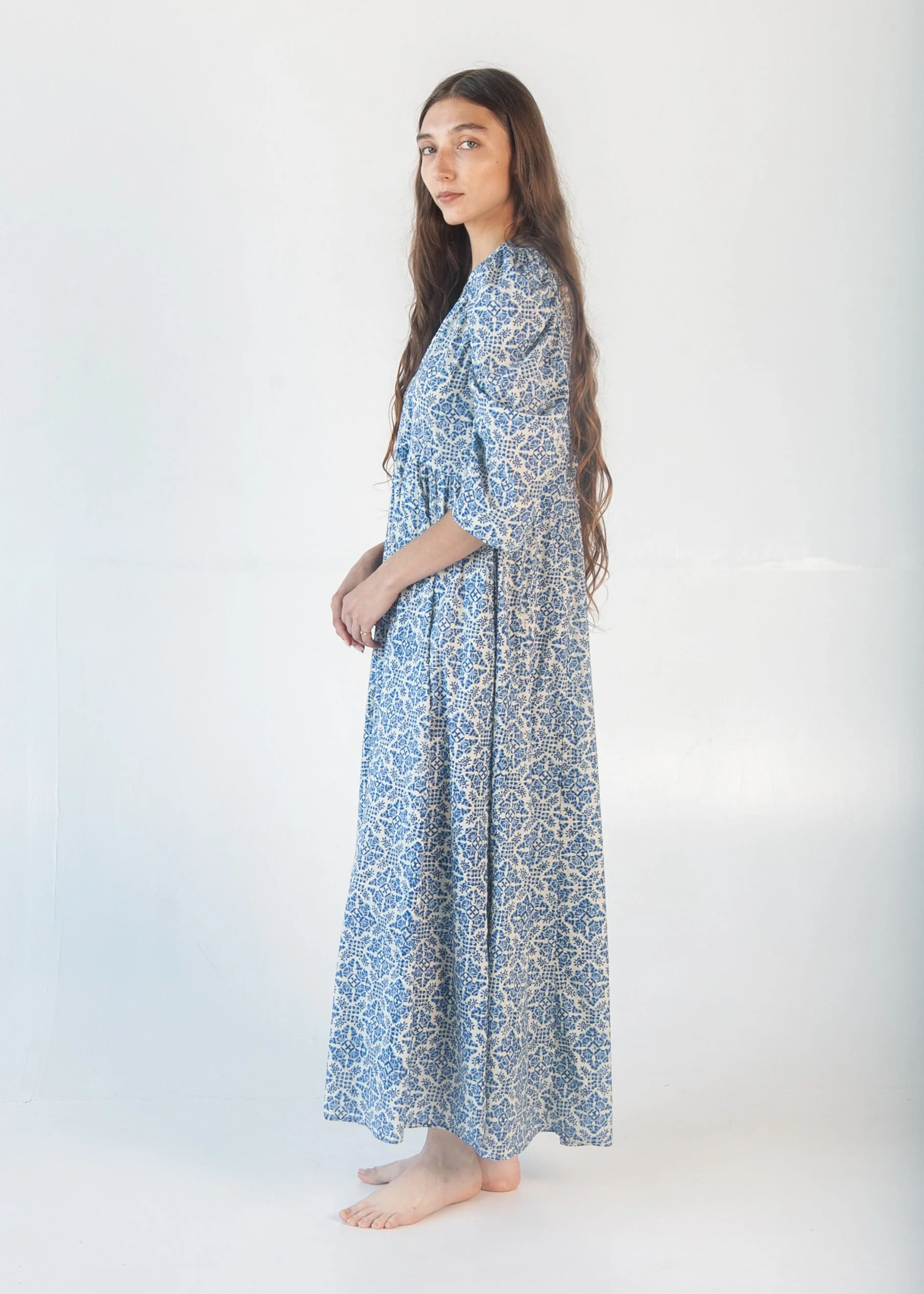 Vayu Tindora Dress - Blue - Image 4