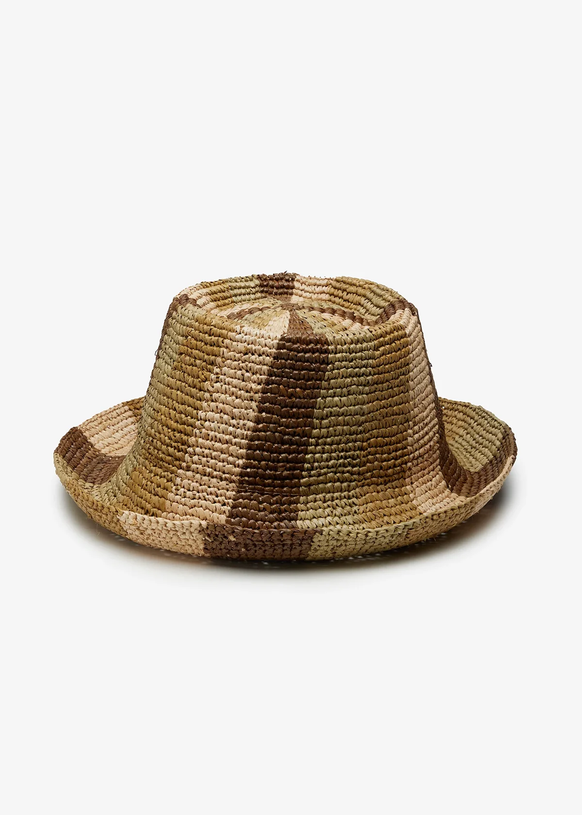 Wyeth Bailey Bucket Hat - Natural/Camel/Chocolate - Image 2