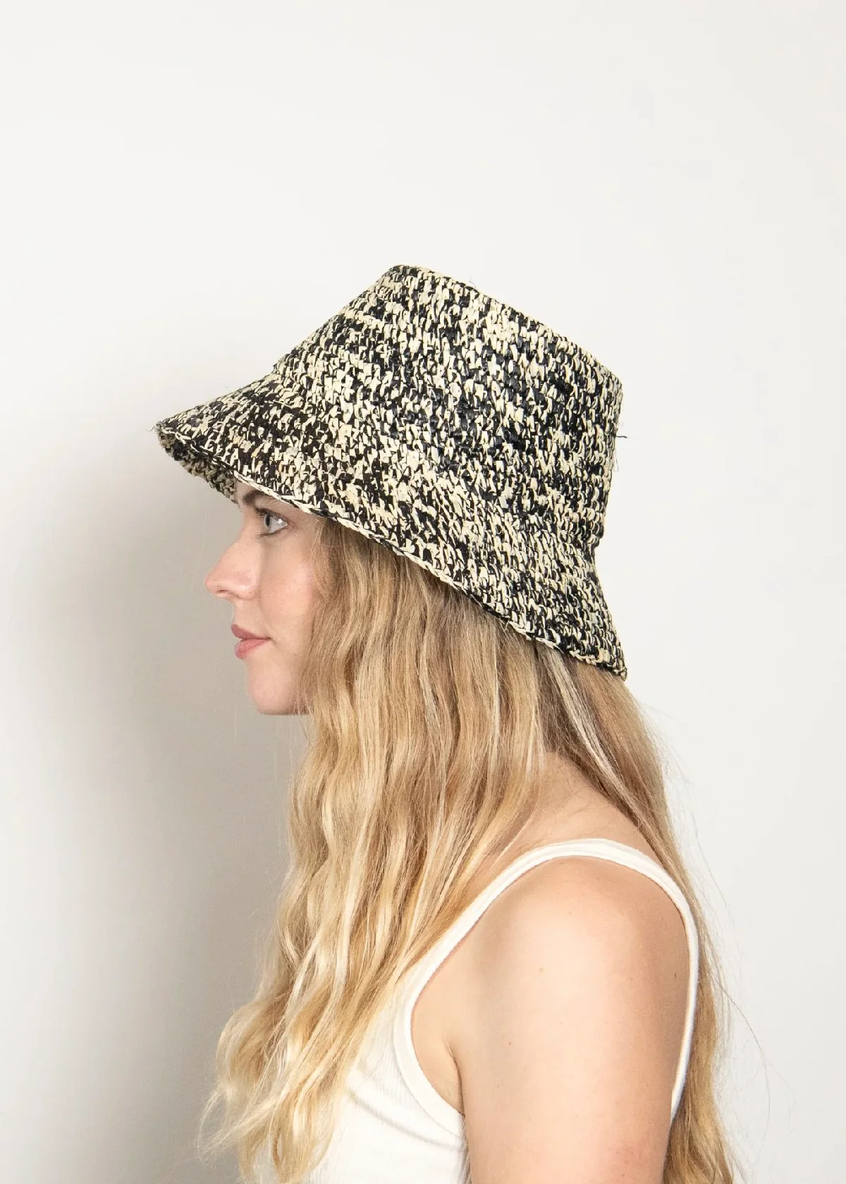 Wyeth Lolo bucket Hat - Black Ivory - Image 4